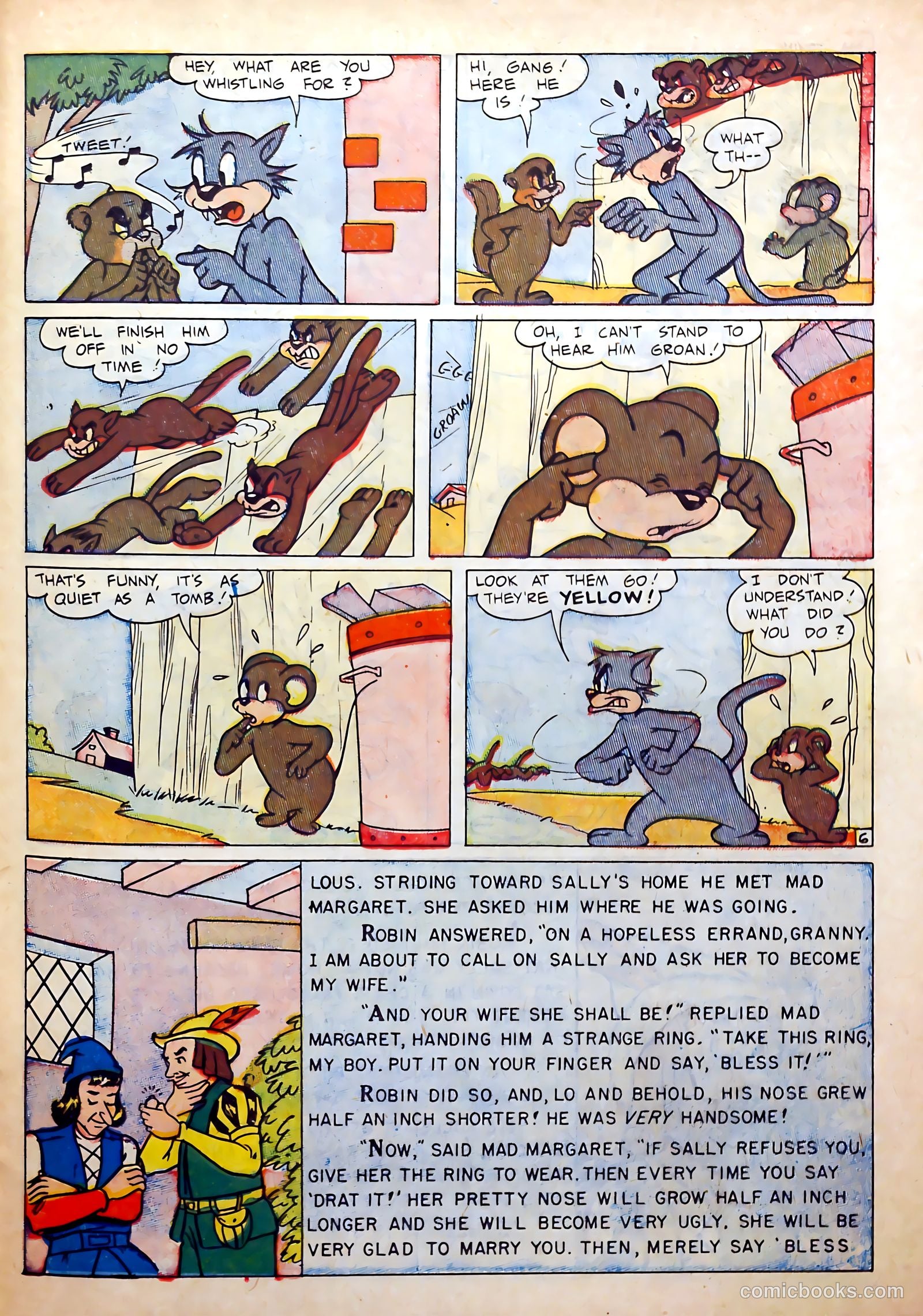 Peter Rabbit #15 (1952) — page 23 of 37