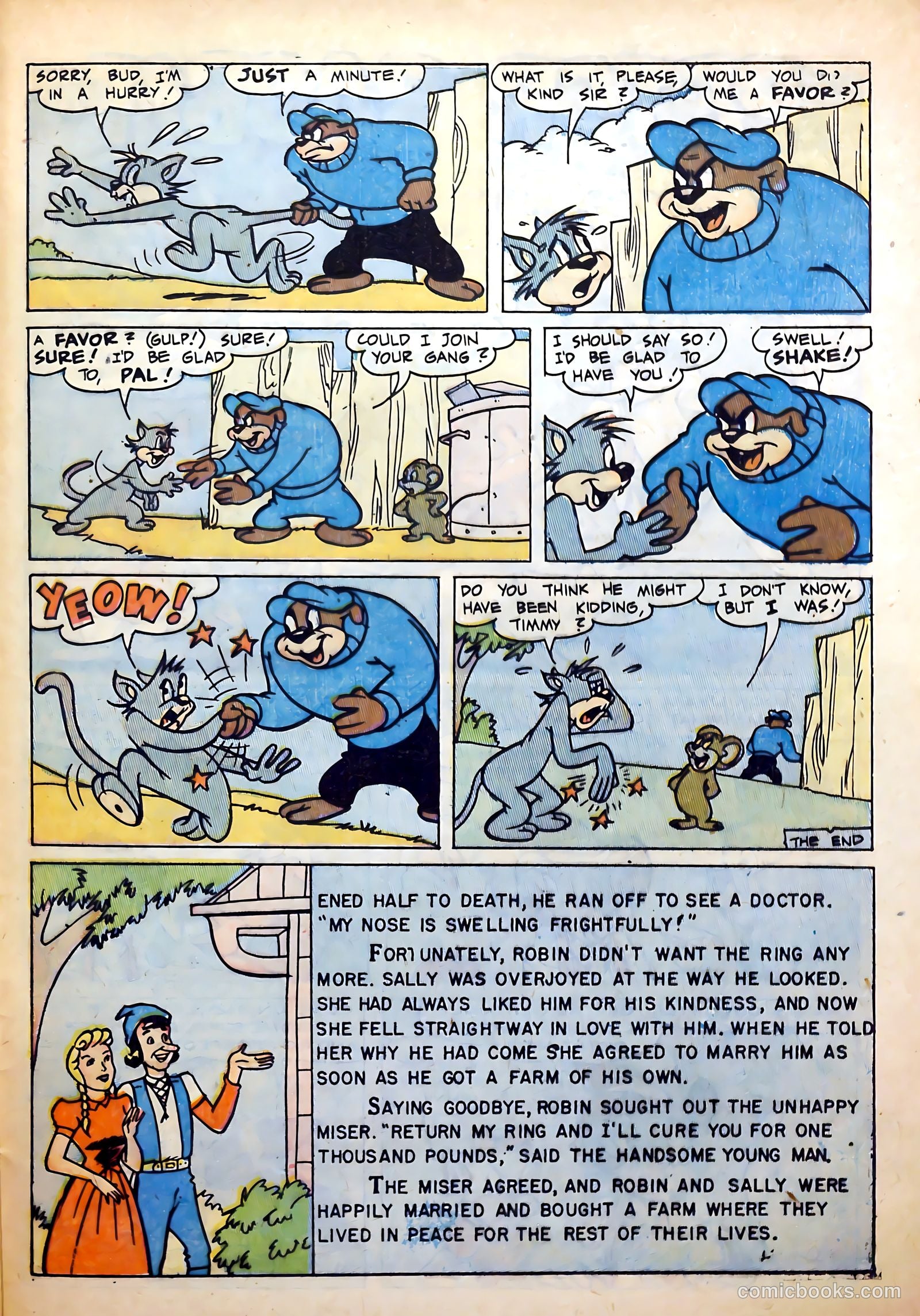 Peter Rabbit #15 (1952) — page 25 of 37
