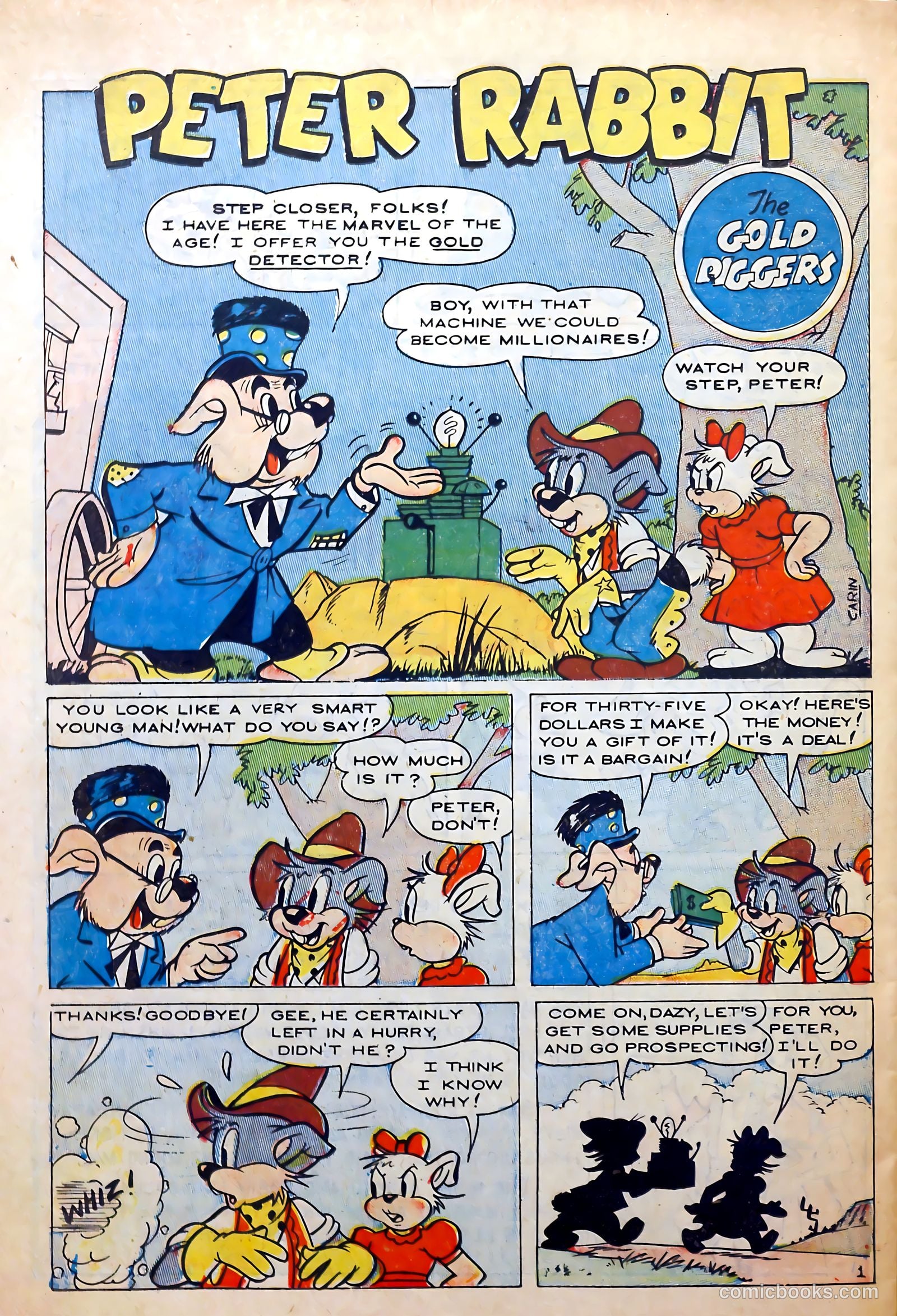 Peter Rabbit #15 (1952) — page 26 of 37