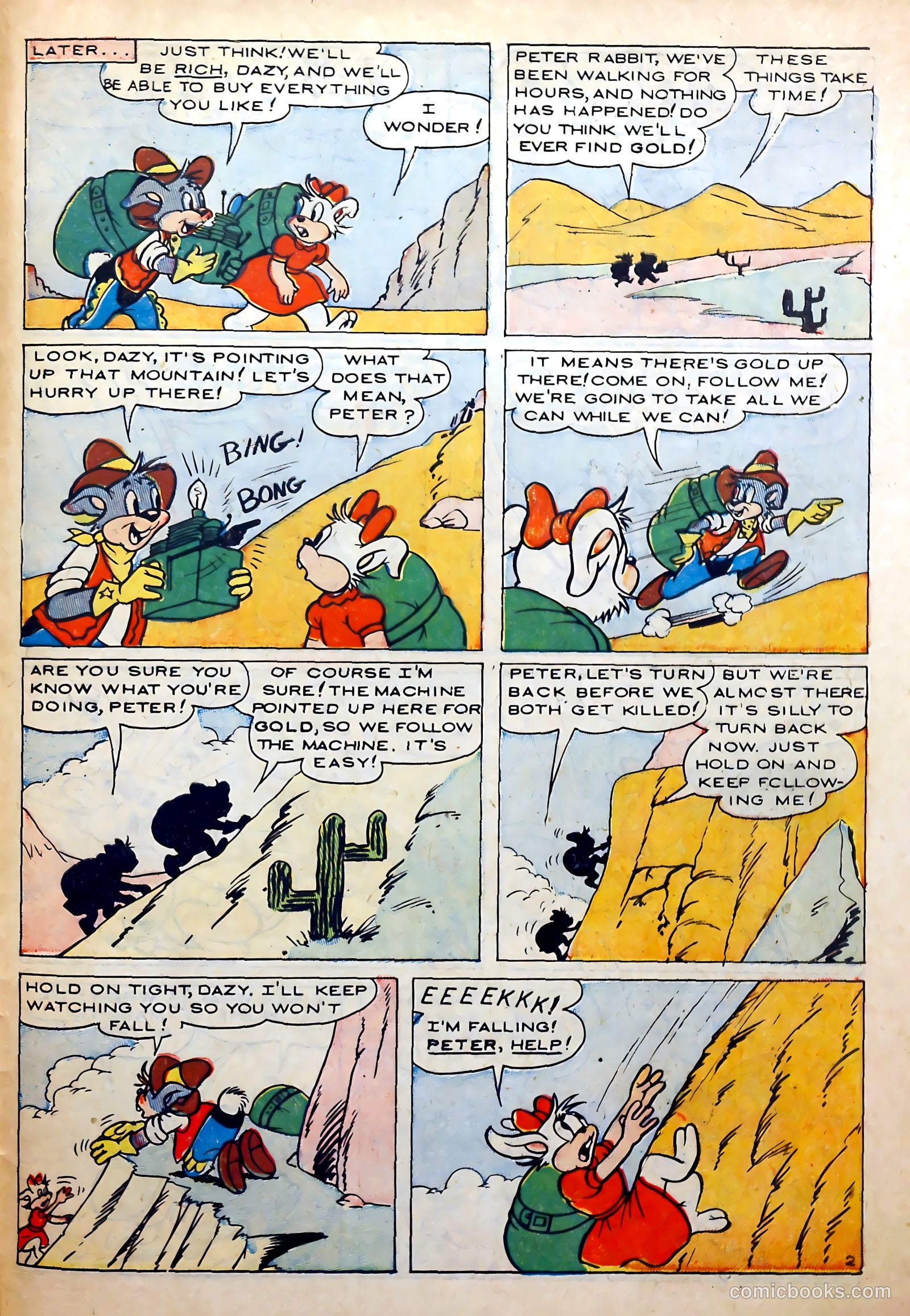 Peter Rabbit #15 (1952) — page 27 of 37