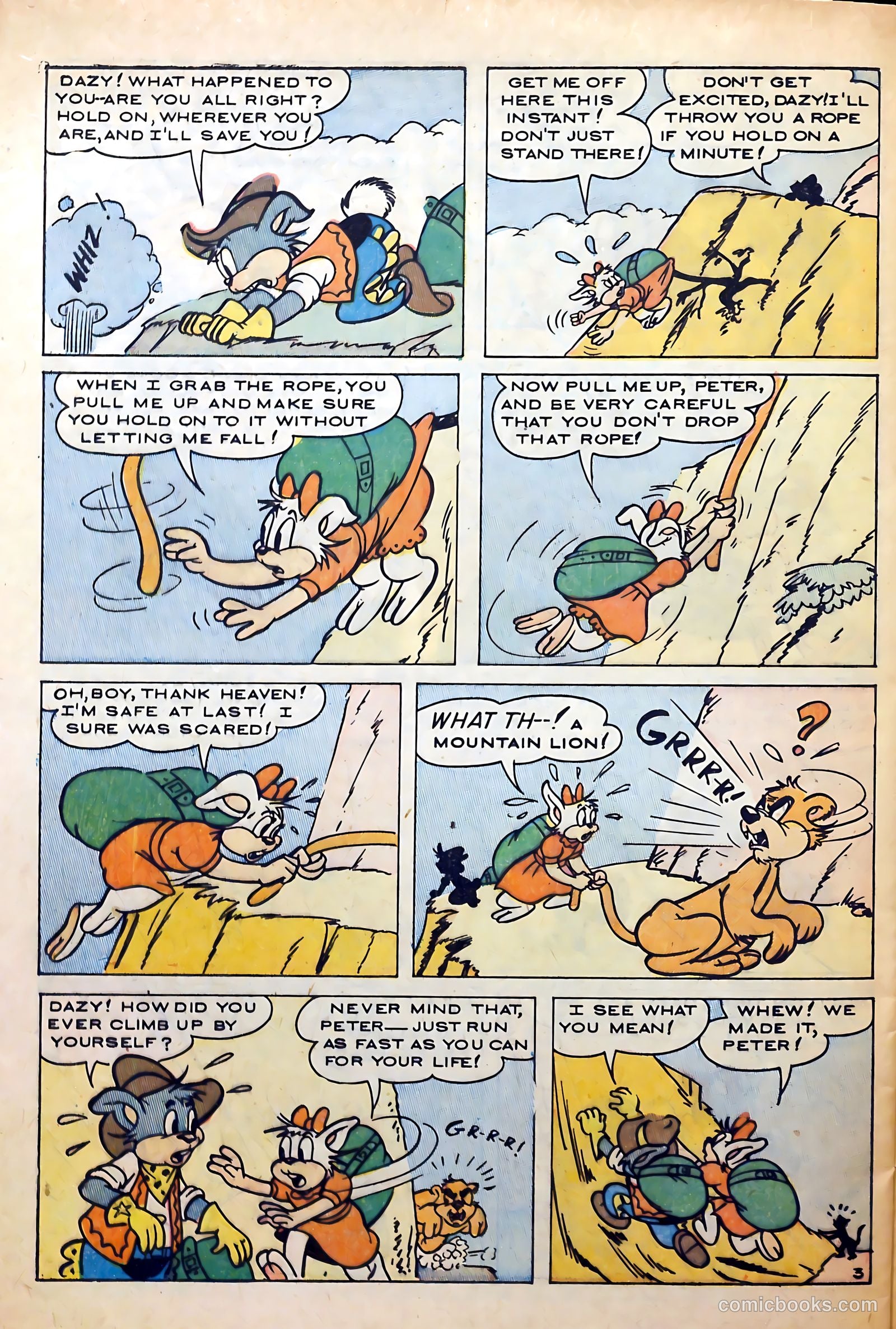 Peter Rabbit #15 (1952) — page 28 of 37
