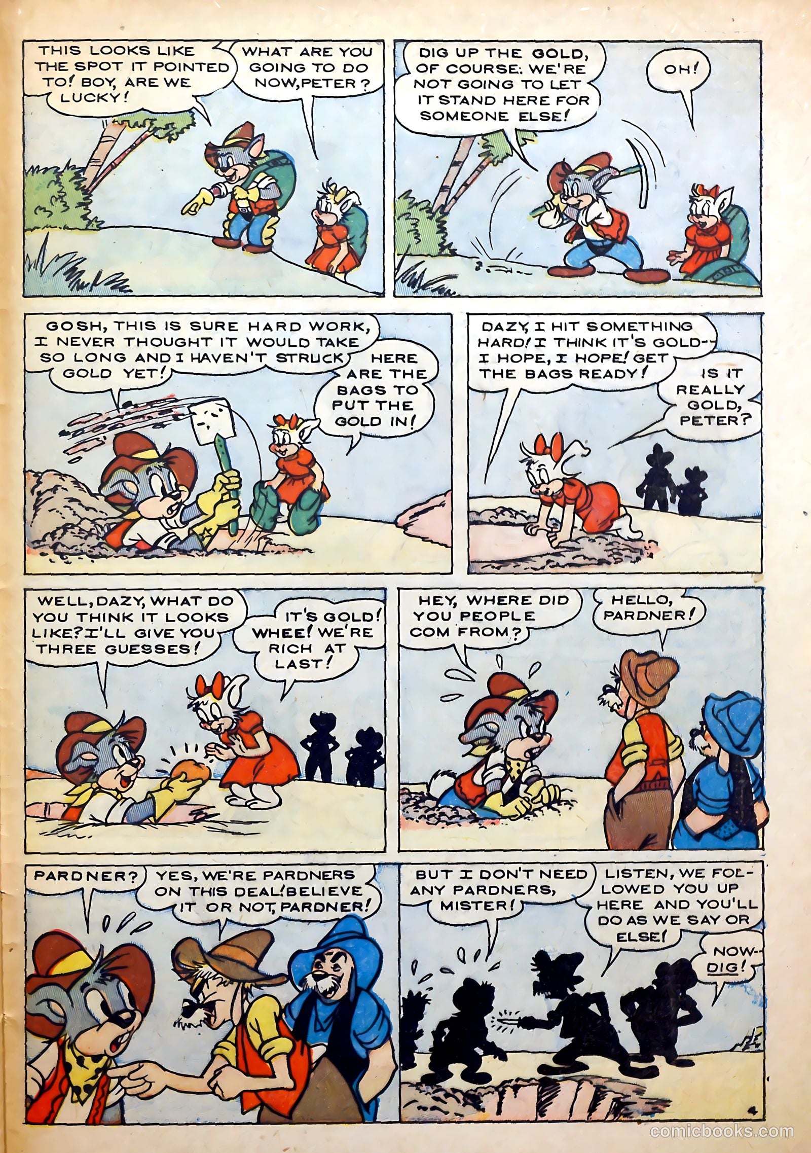 Peter Rabbit #15 (1952) — page 29 of 37