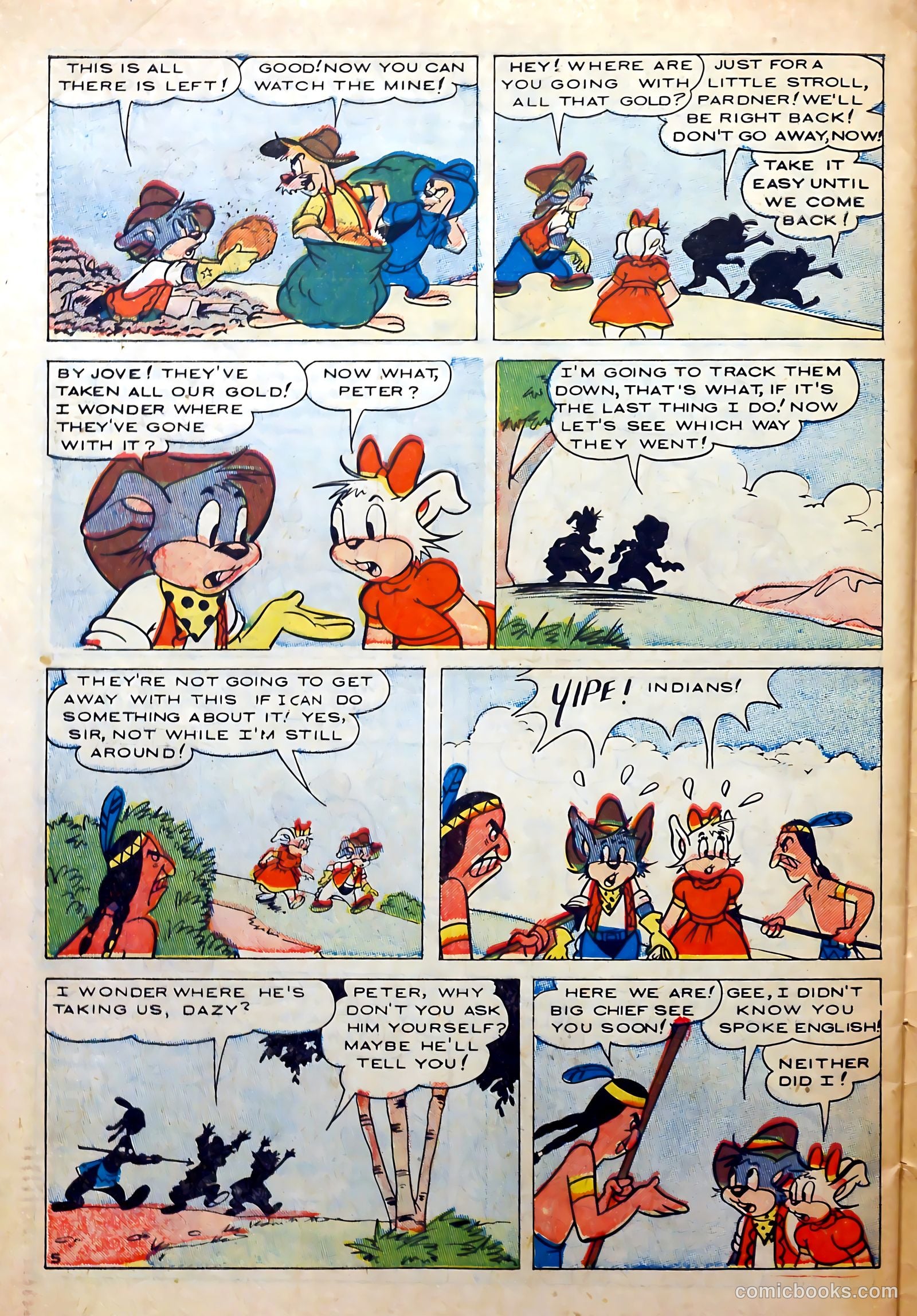 Peter Rabbit #15 (1952) — page 30 of 37