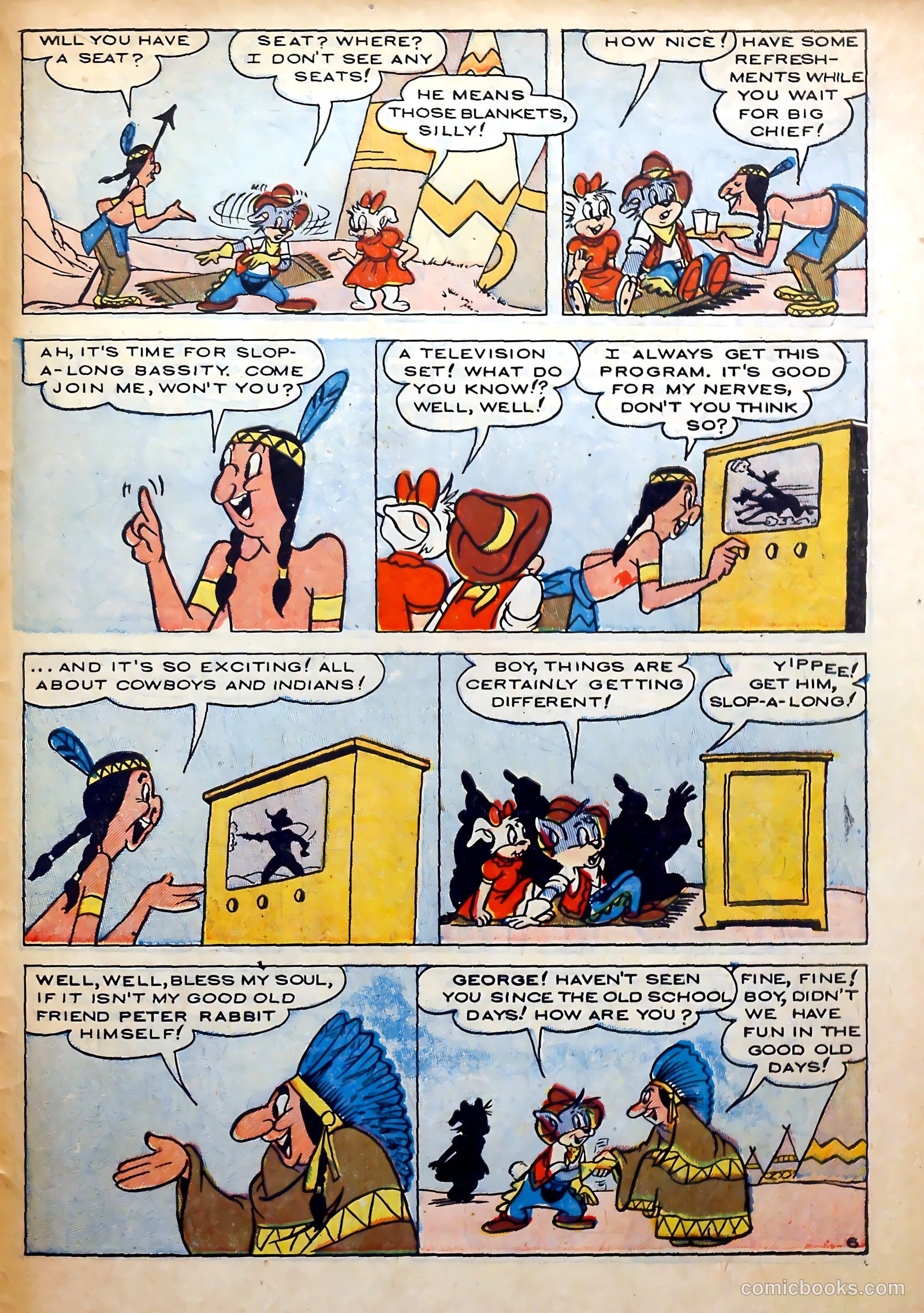 Peter Rabbit #15 (1952) — page 31 of 37