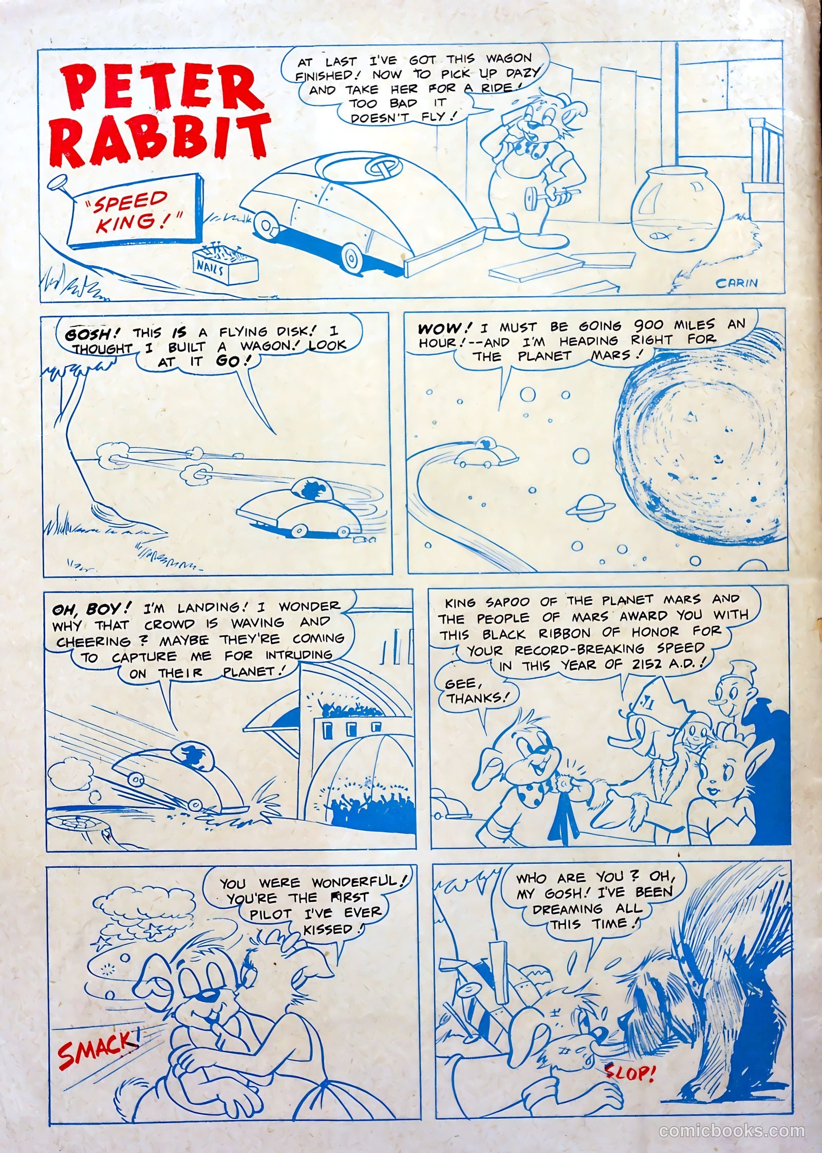 Peter Rabbit #15 (1952) — page 36 of 37