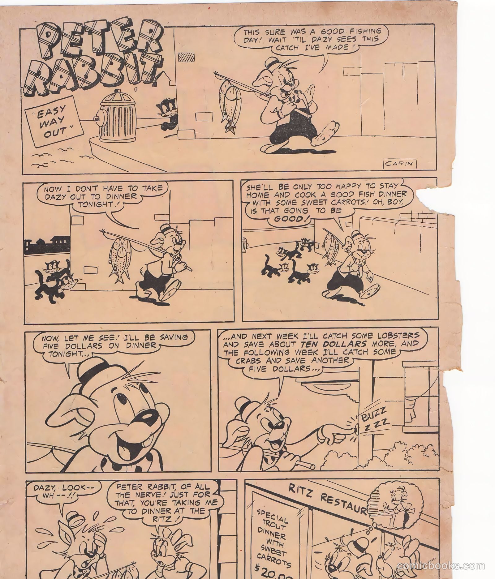 Peter Rabbit #16 (1953) — page 2 of 36