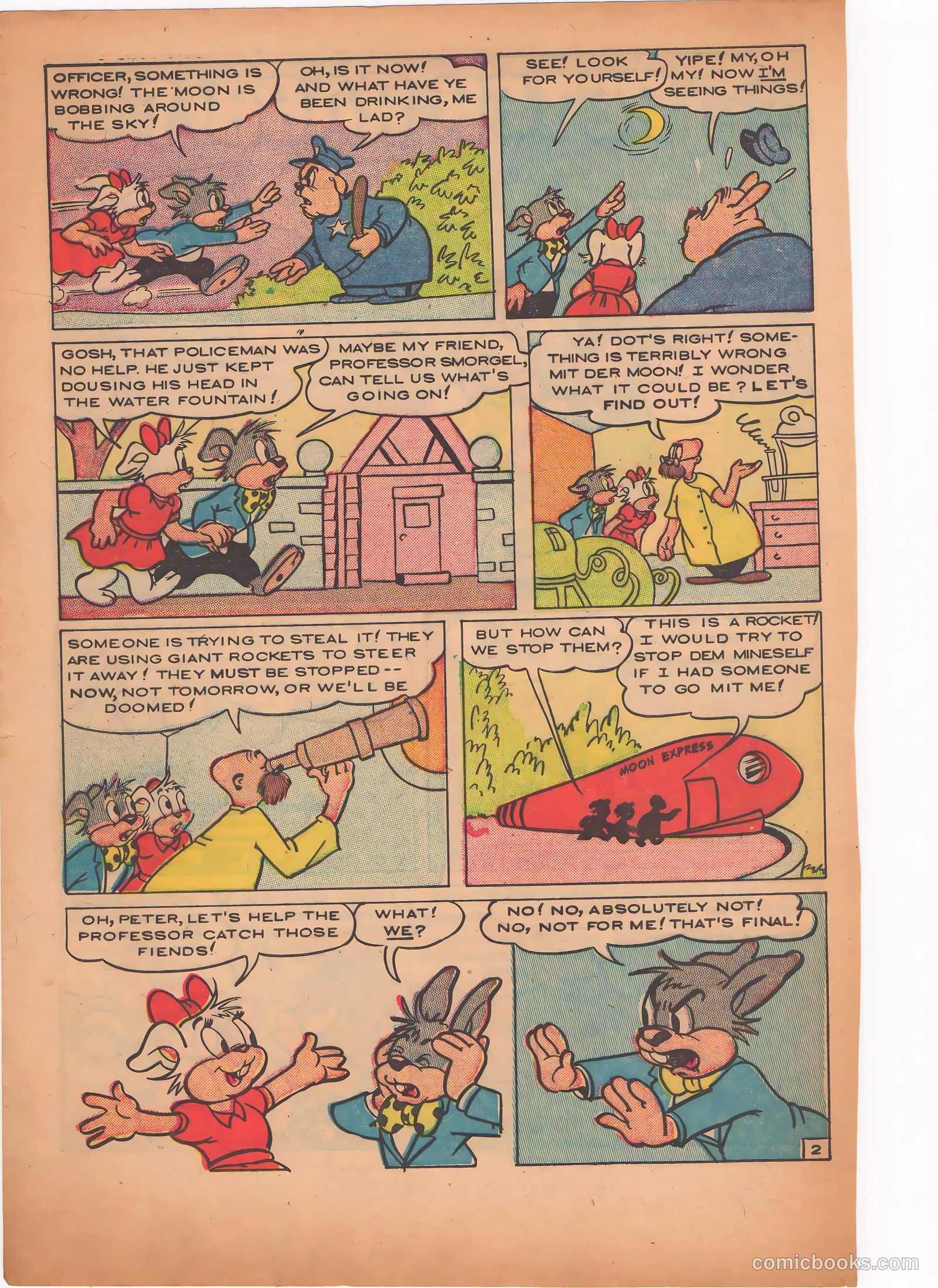 Peter Rabbit #16 (1953) — page 4 of 36
