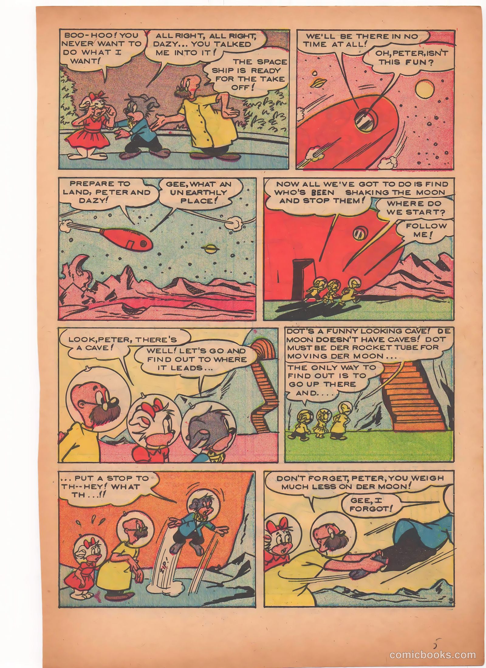 Peter Rabbit #16 (1953) — page 5 of 36