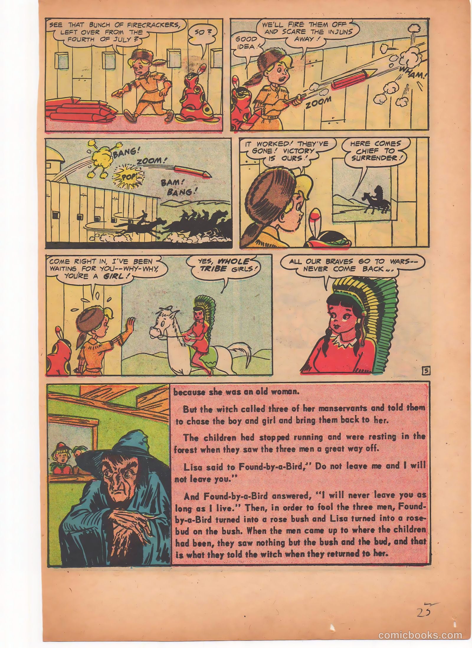 Peter Rabbit #16 (1953) — page 23 of 36