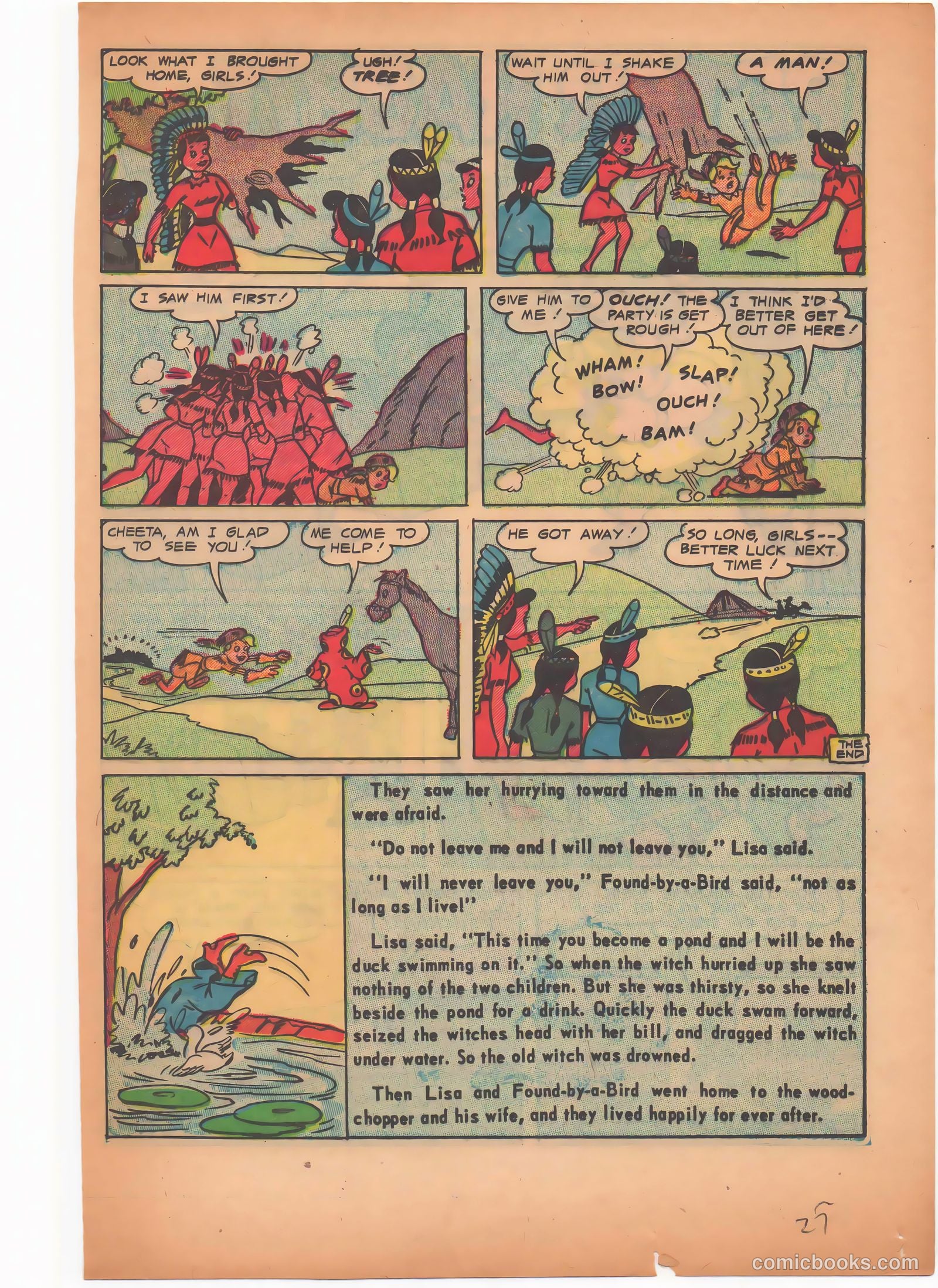 Peter Rabbit #16 (1953) — page 25 of 36