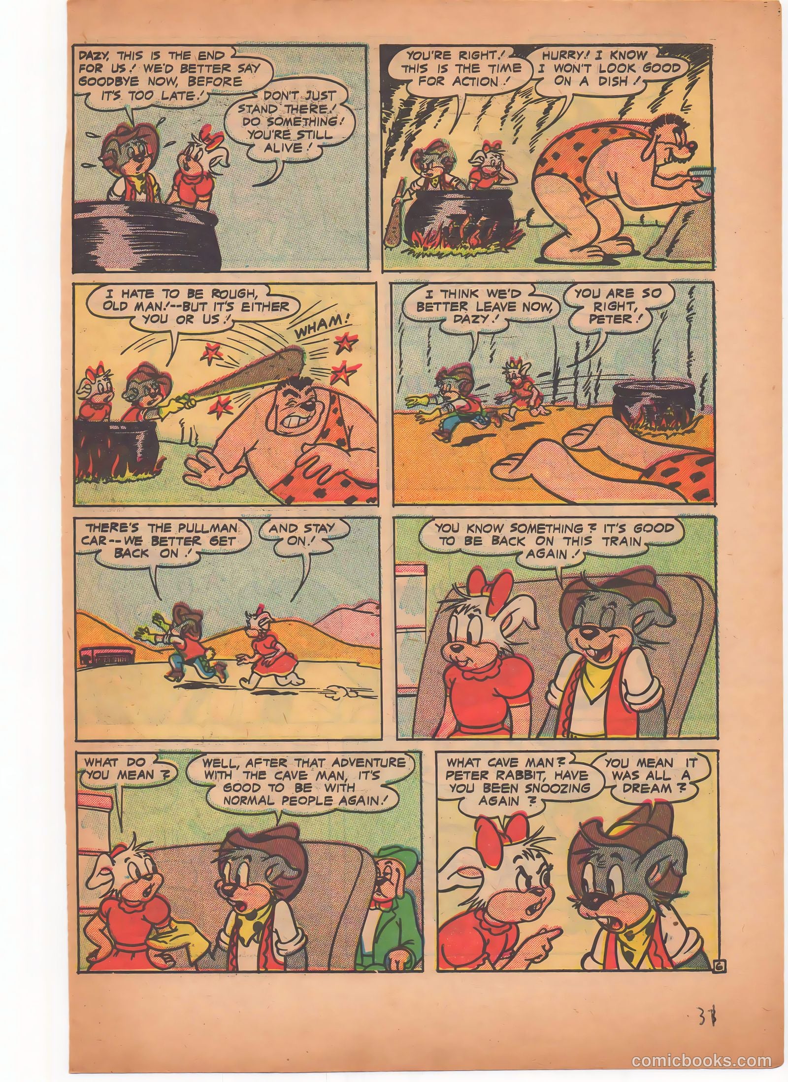 Peter Rabbit #16 (1953) — page 31 of 36