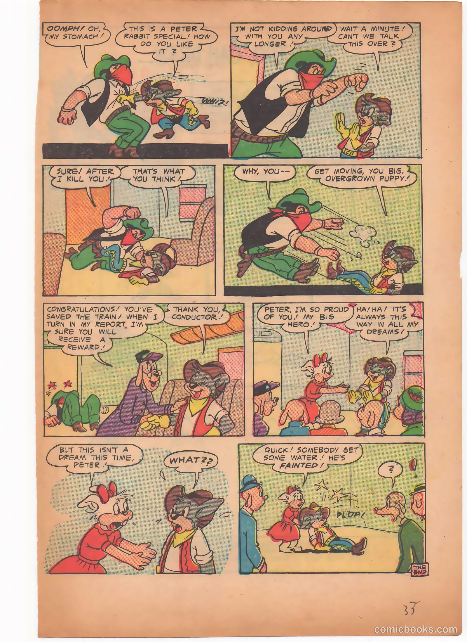 Peter Rabbit #16 (1953) — page 33 of 36