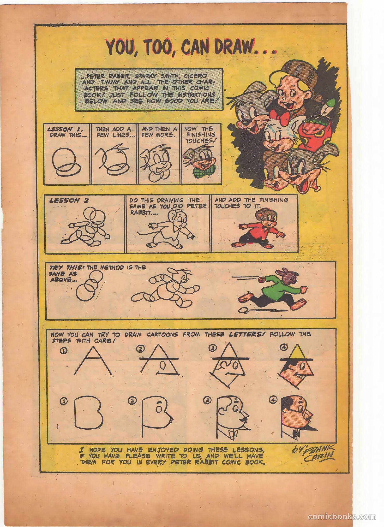 Peter Rabbit #16 (1953) — page 34 of 36