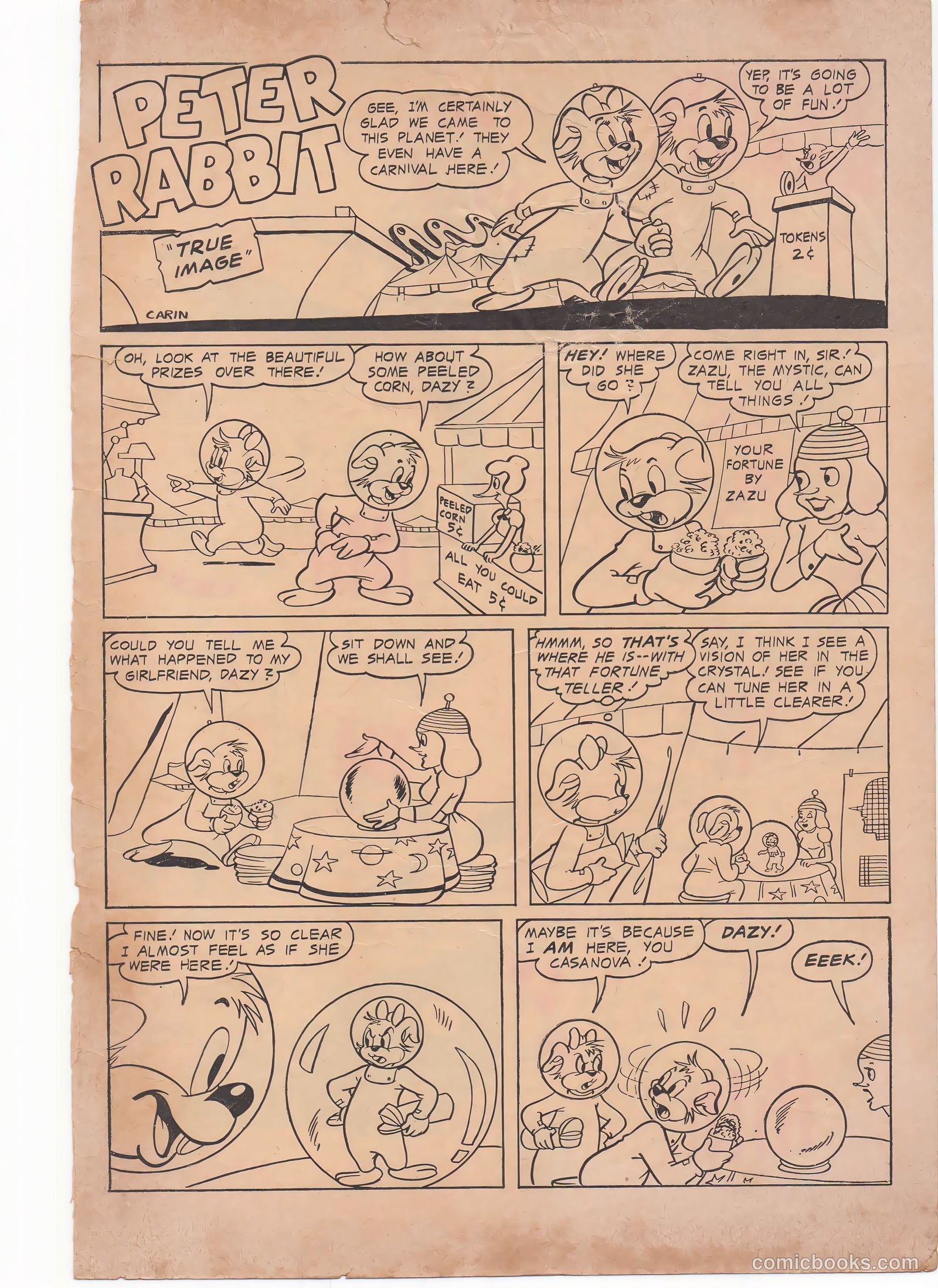 Peter Rabbit #16 (1953) — page 35 of 36