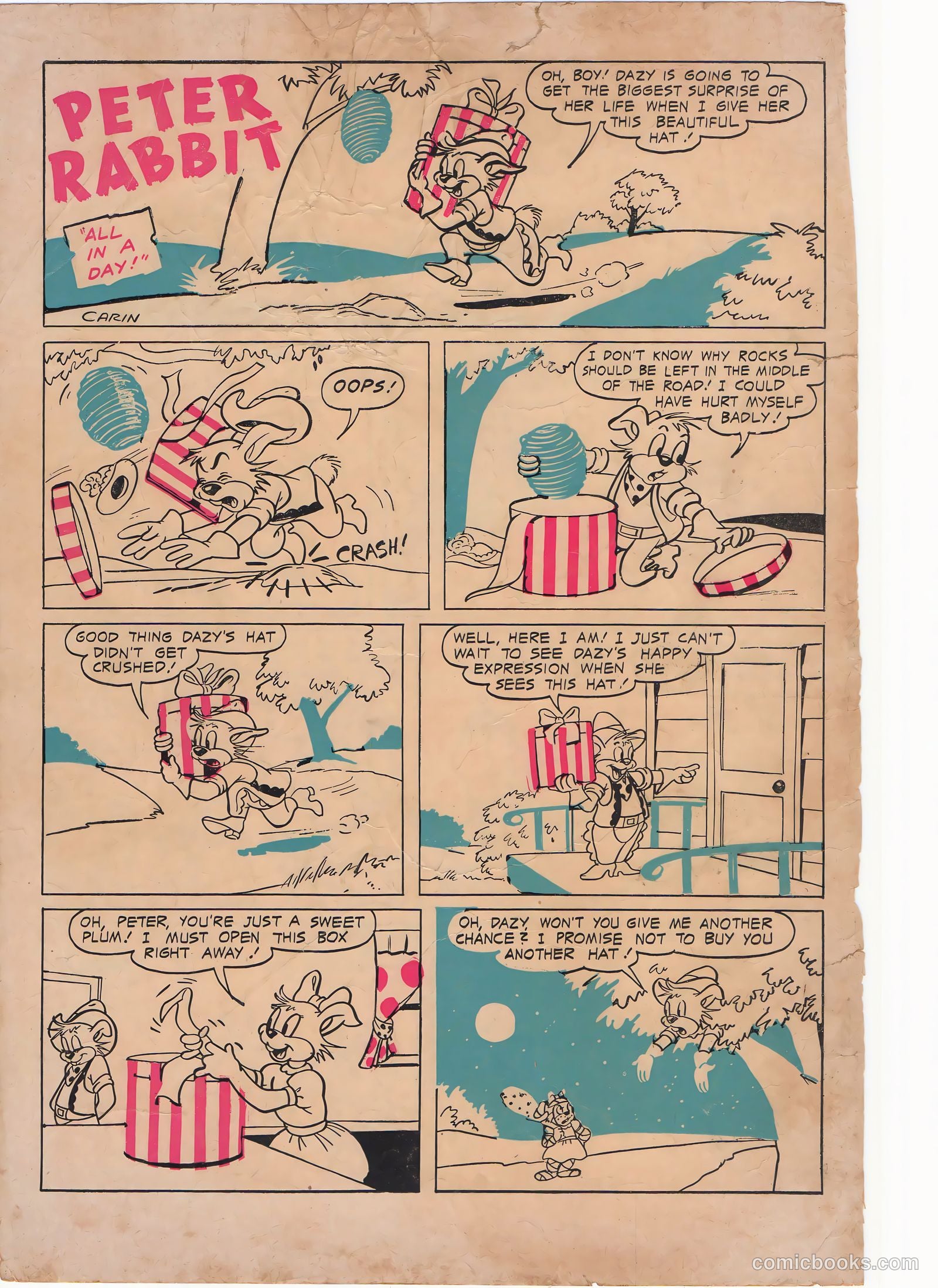Peter Rabbit #16 (1953) — page 36 of 36
