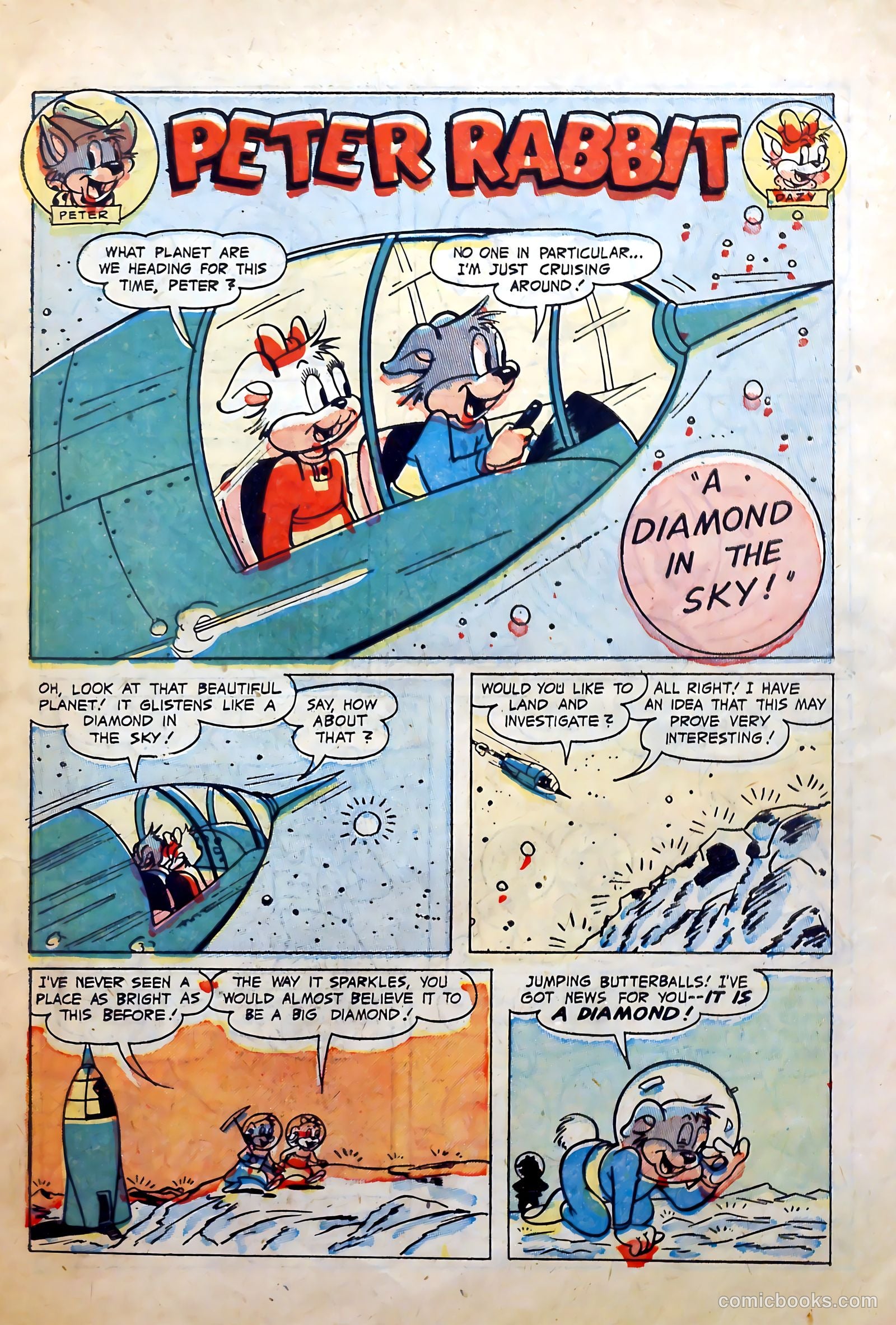 Peter Rabbit #17 (1953) — page 3 of 37