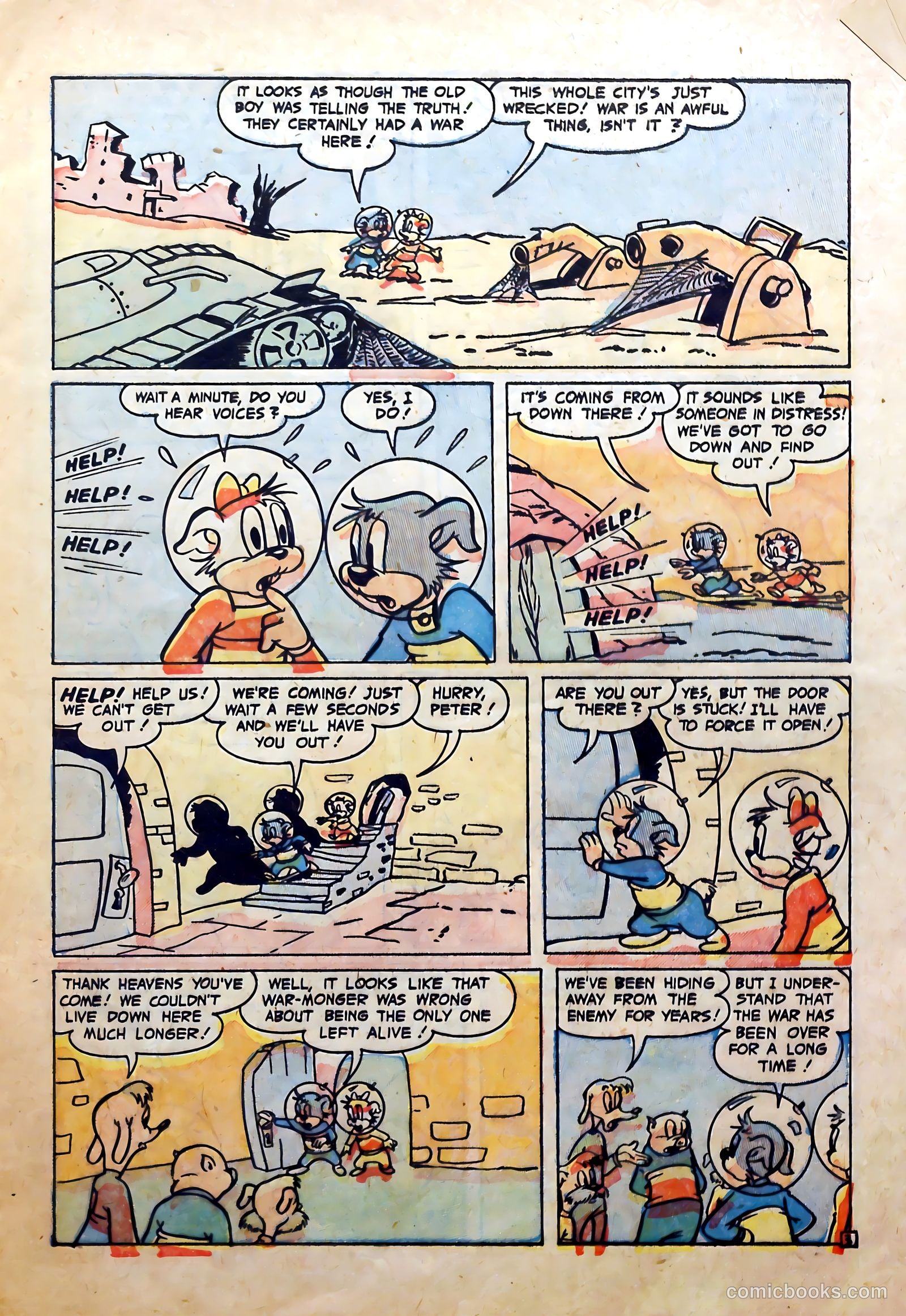 Peter Rabbit #17 (1953) — page 5 of 37