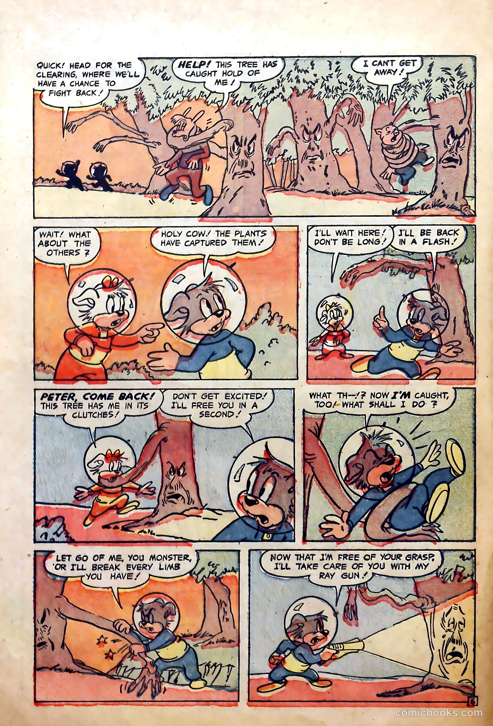 Peter Rabbit #17 (1953) — page 8 of 37
