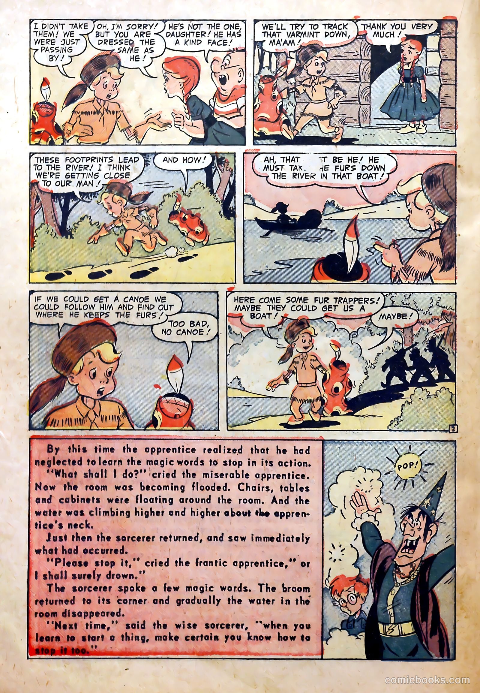 Peter Rabbit #17 (1953) — page 20 of 37