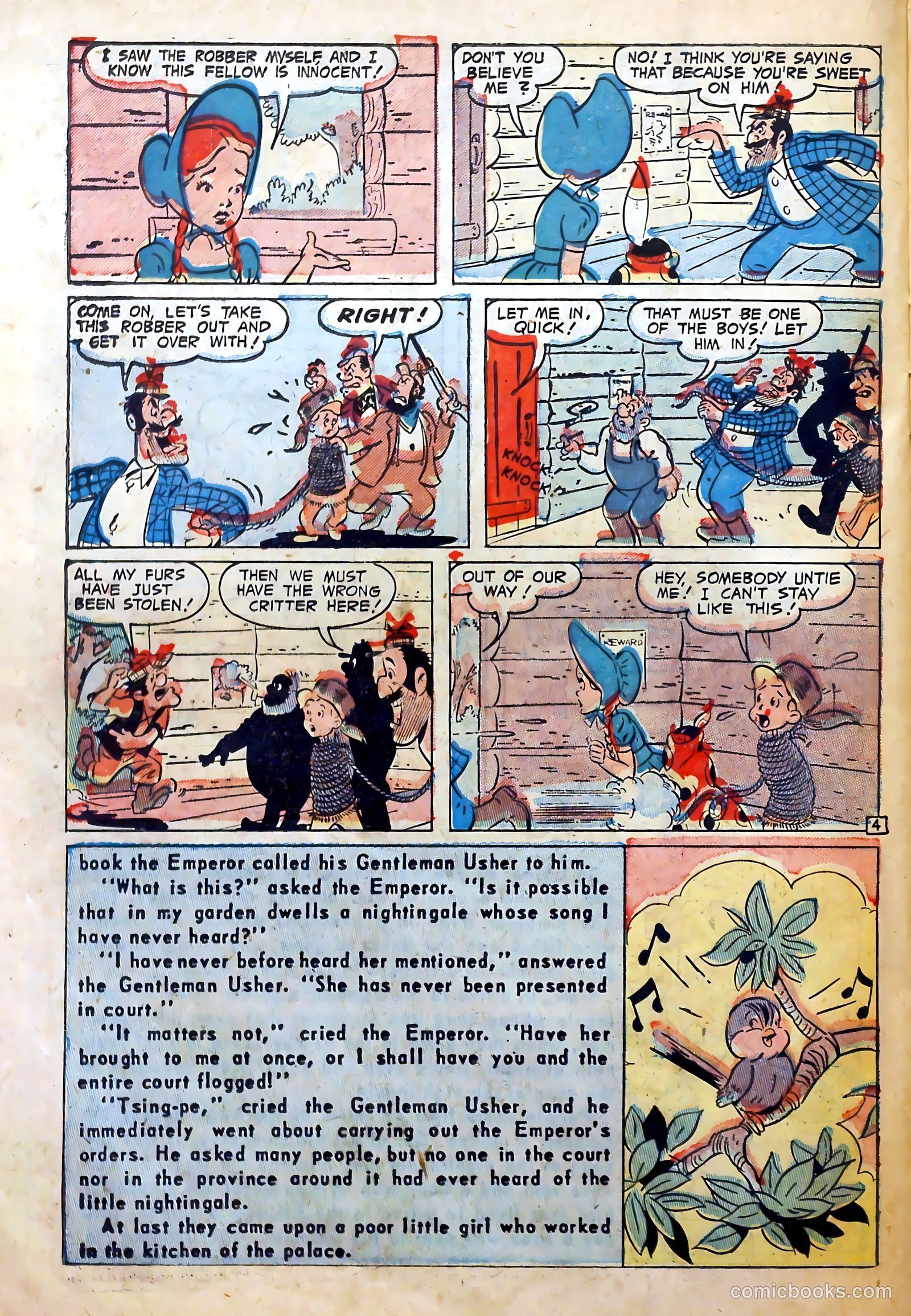 Peter Rabbit #17 (1953) — page 22 of 37
