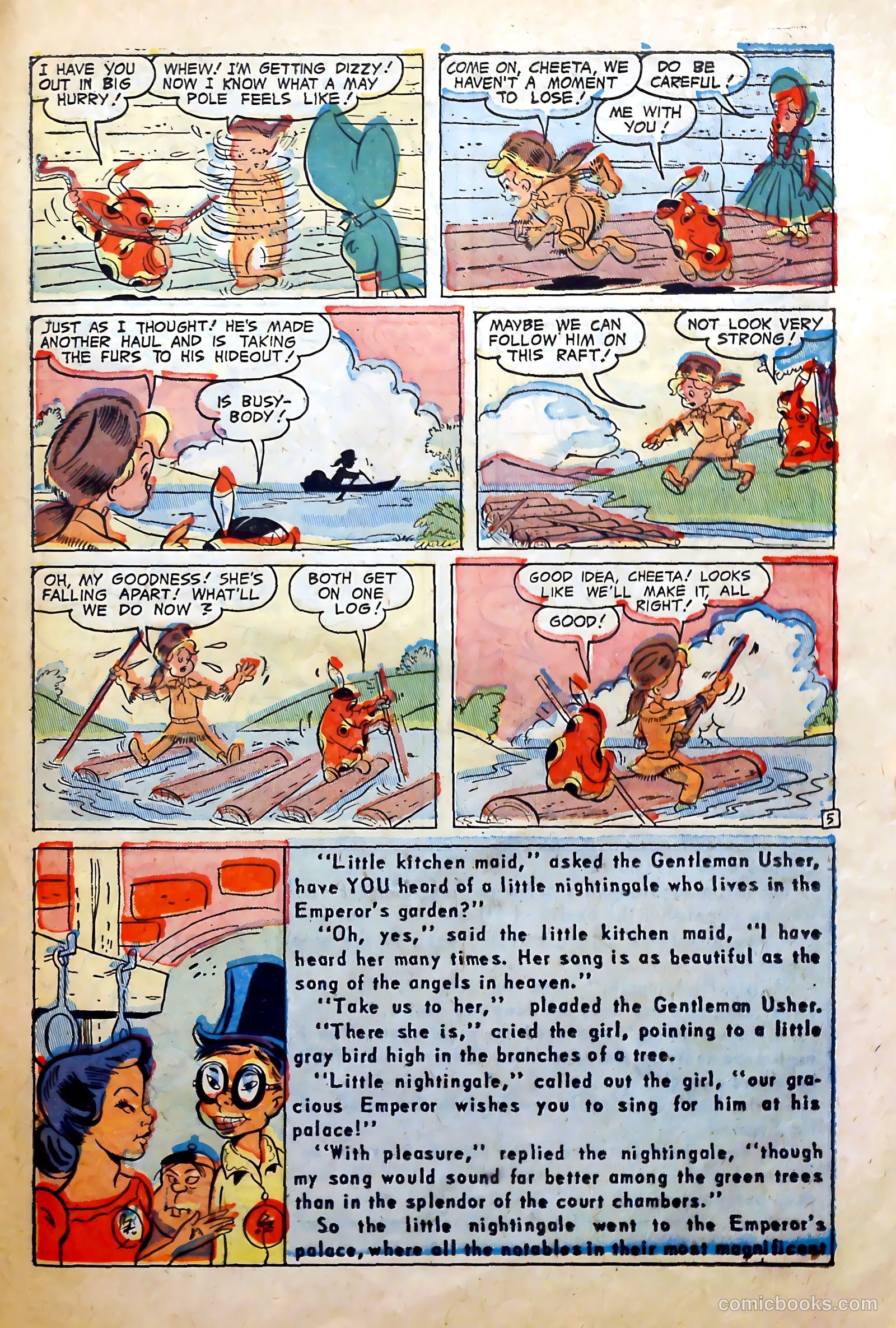 Peter Rabbit #17 (1953) — page 23 of 37