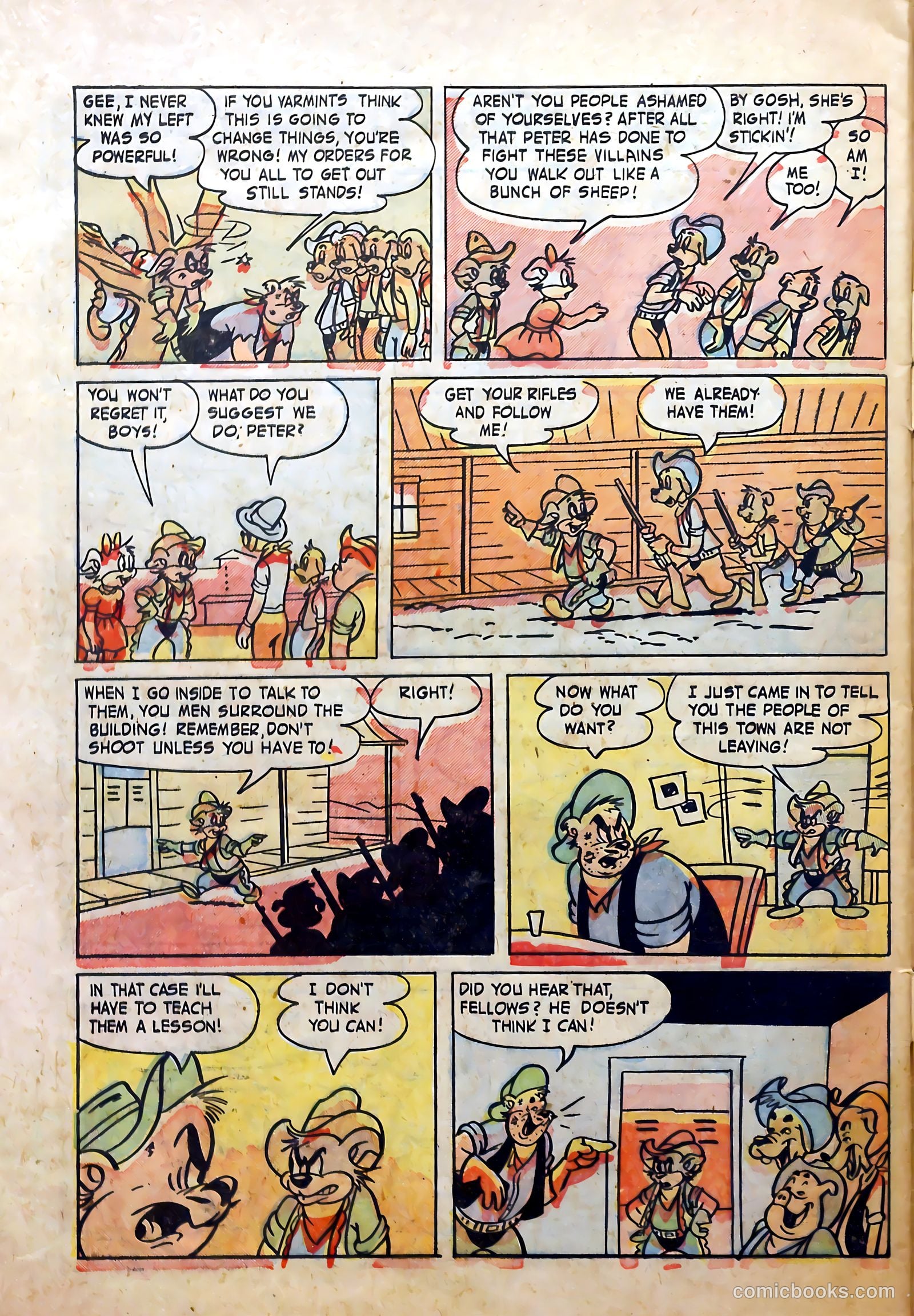 Peter Rabbit #17 (1953) — page 32 of 37
