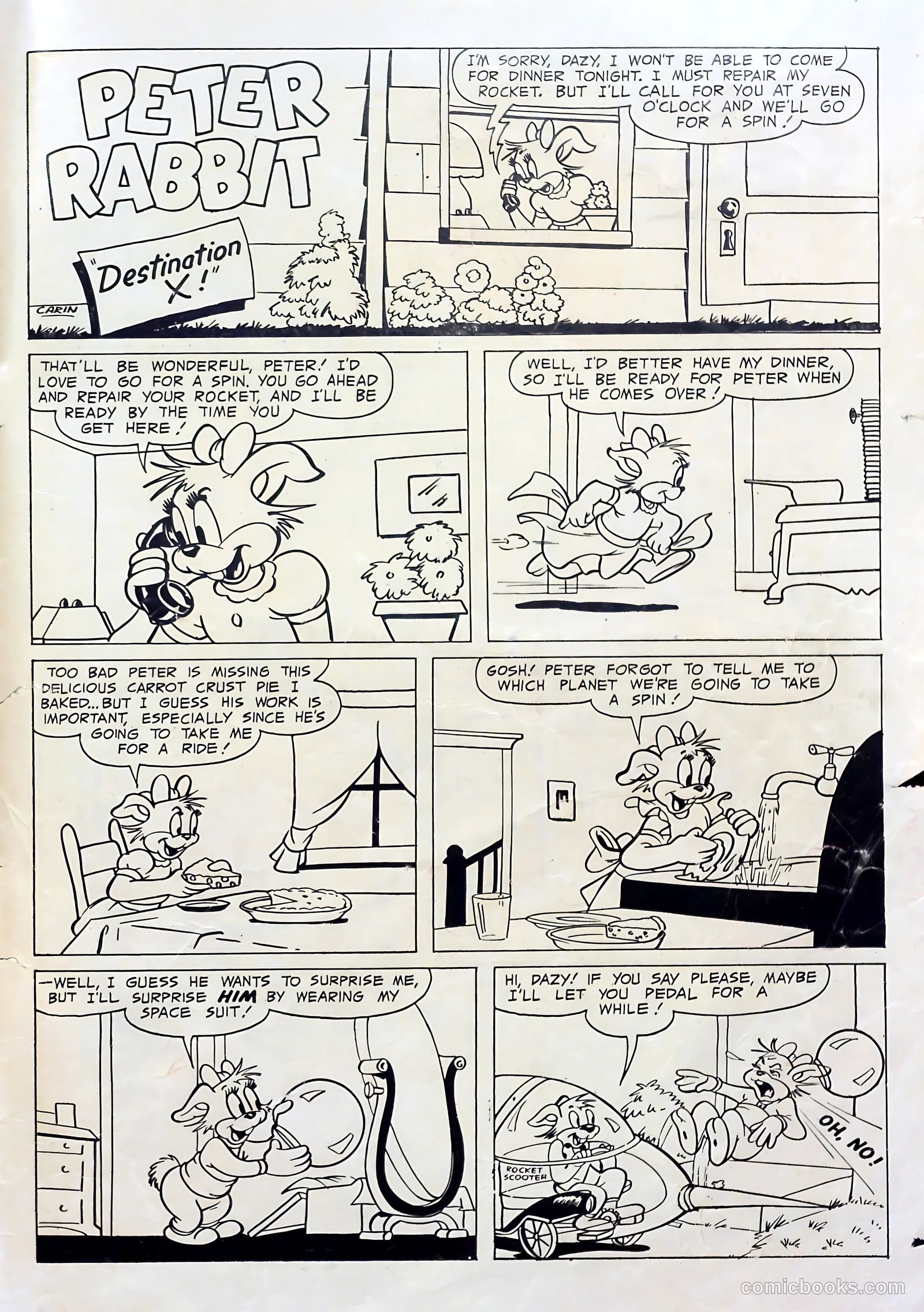 Peter Rabbit #17 (1953) — page 35 of 37