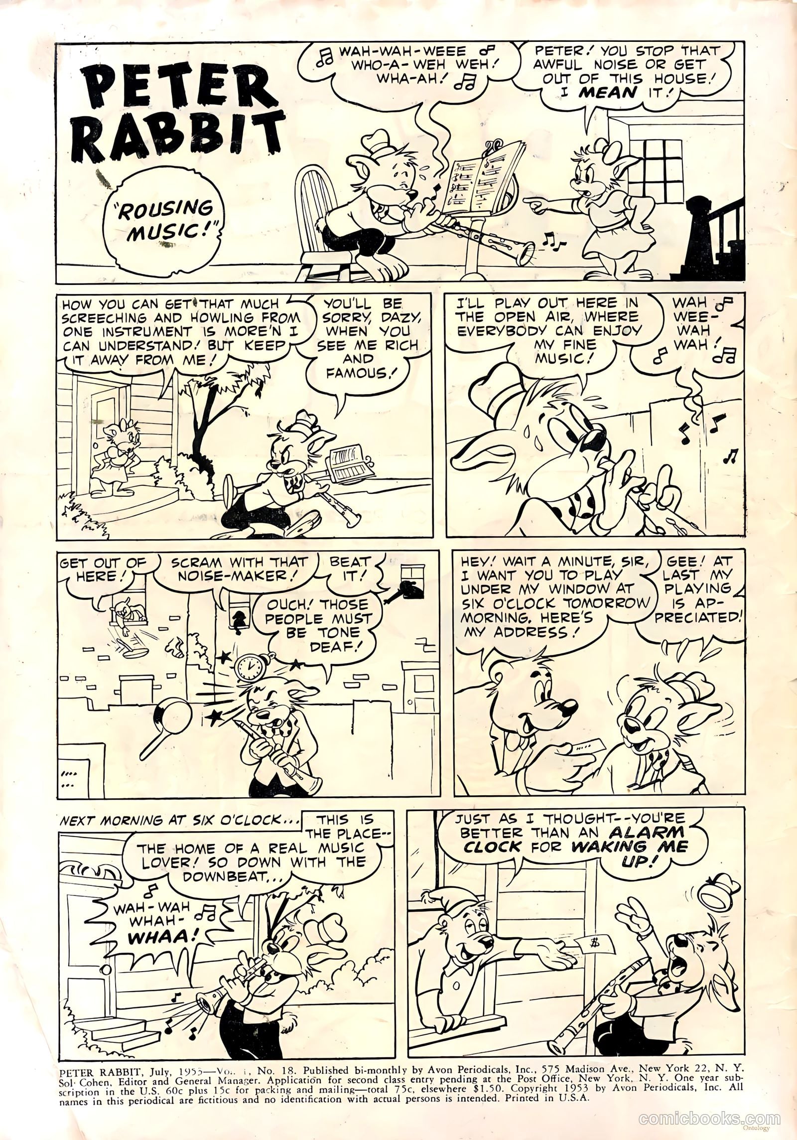Peter Rabbit #18 (1953) — page 2 of 36