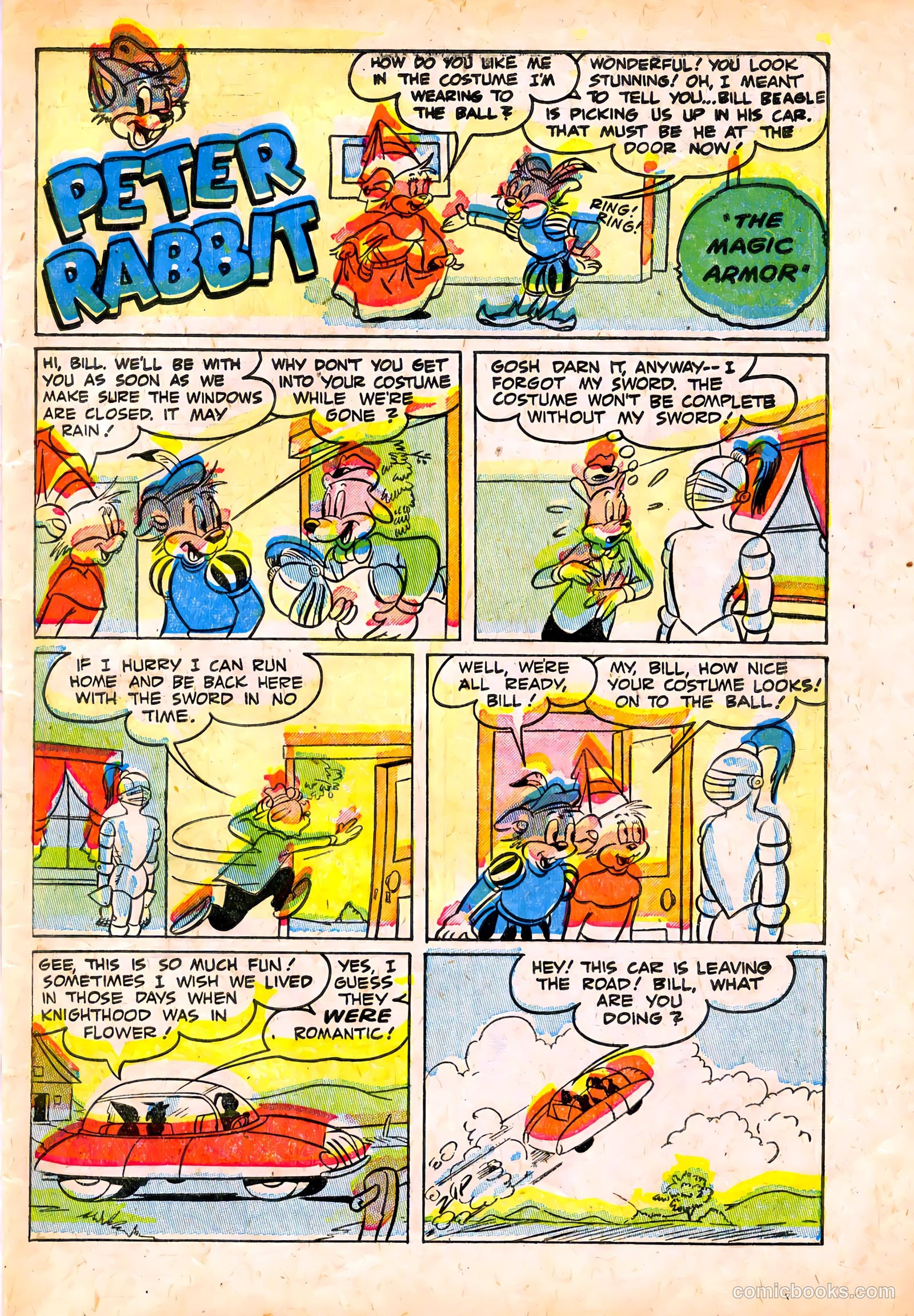 Peter Rabbit #18 (1953) — page 3 of 36