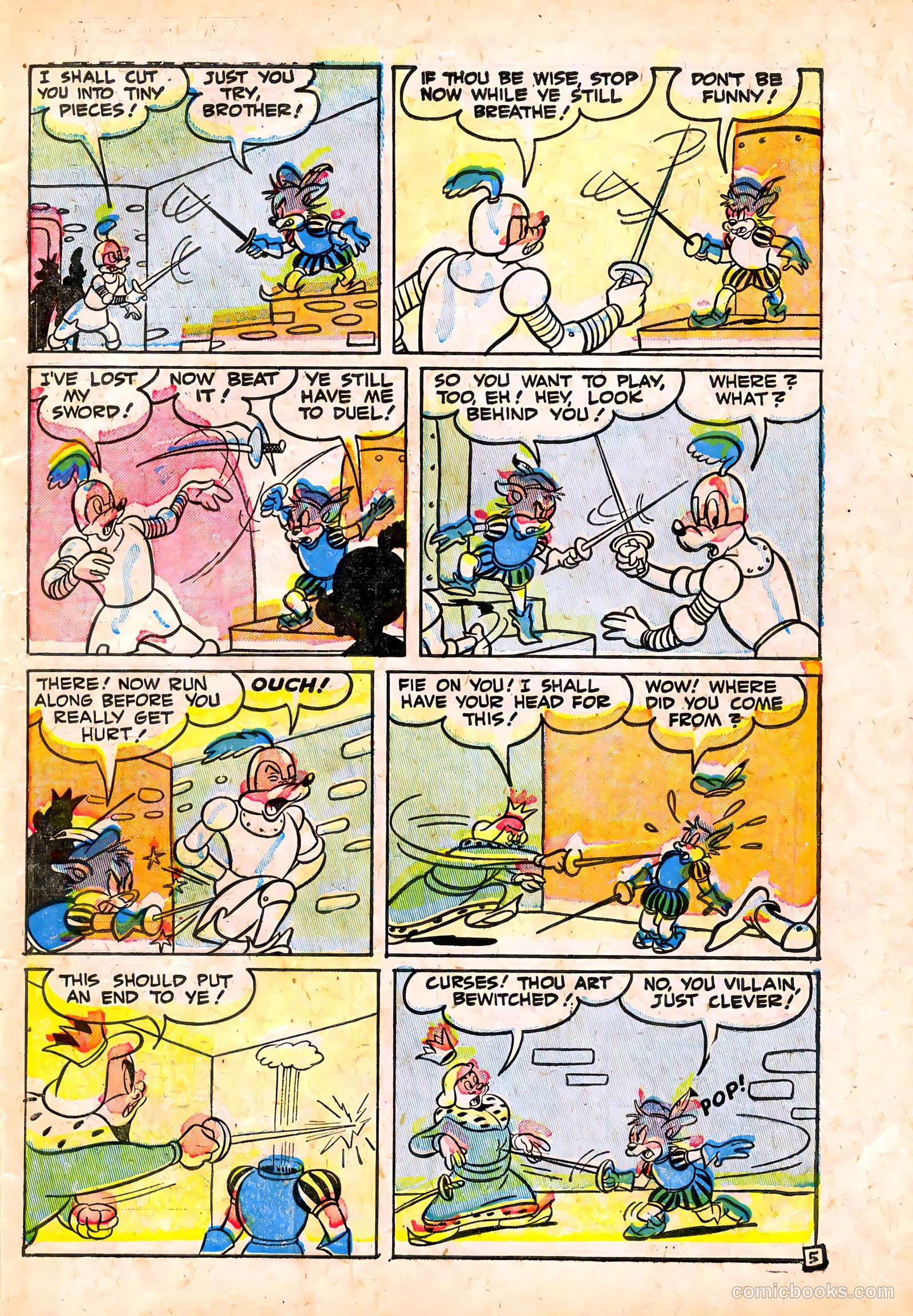 Peter Rabbit #18 (1953) — page 7 of 36