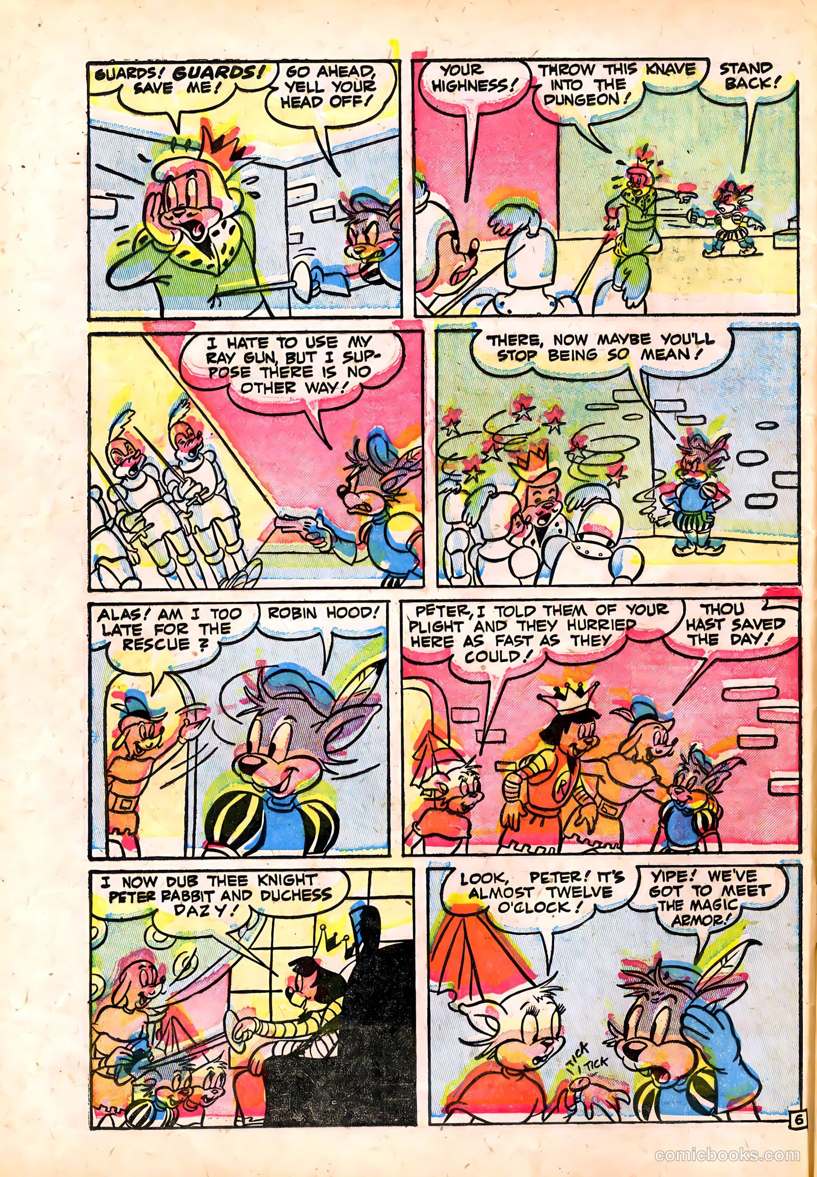 Peter Rabbit #18 (1953) — page 8 of 36
