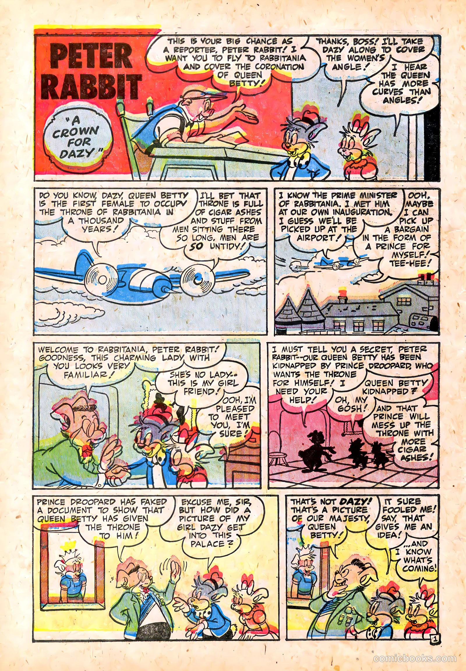 Peter Rabbit #18 (1953) — page 10 of 36