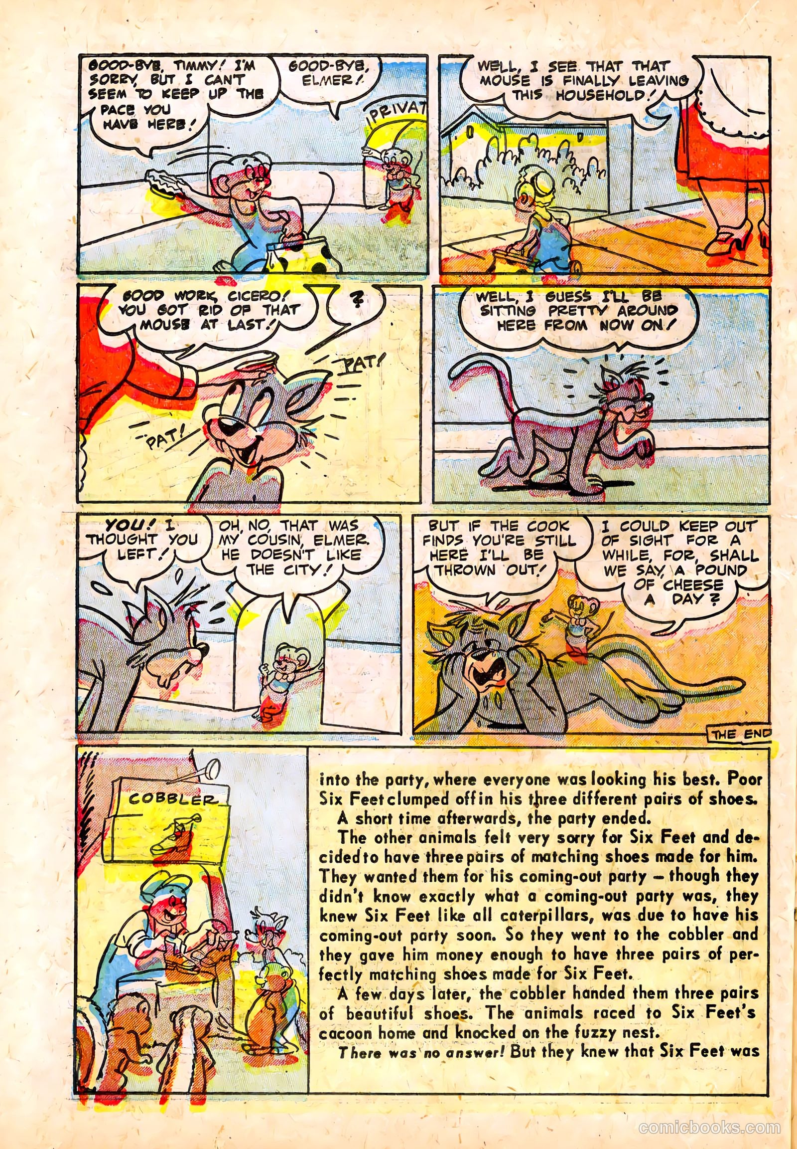 Peter Rabbit #18 (1953) — page 22 of 36