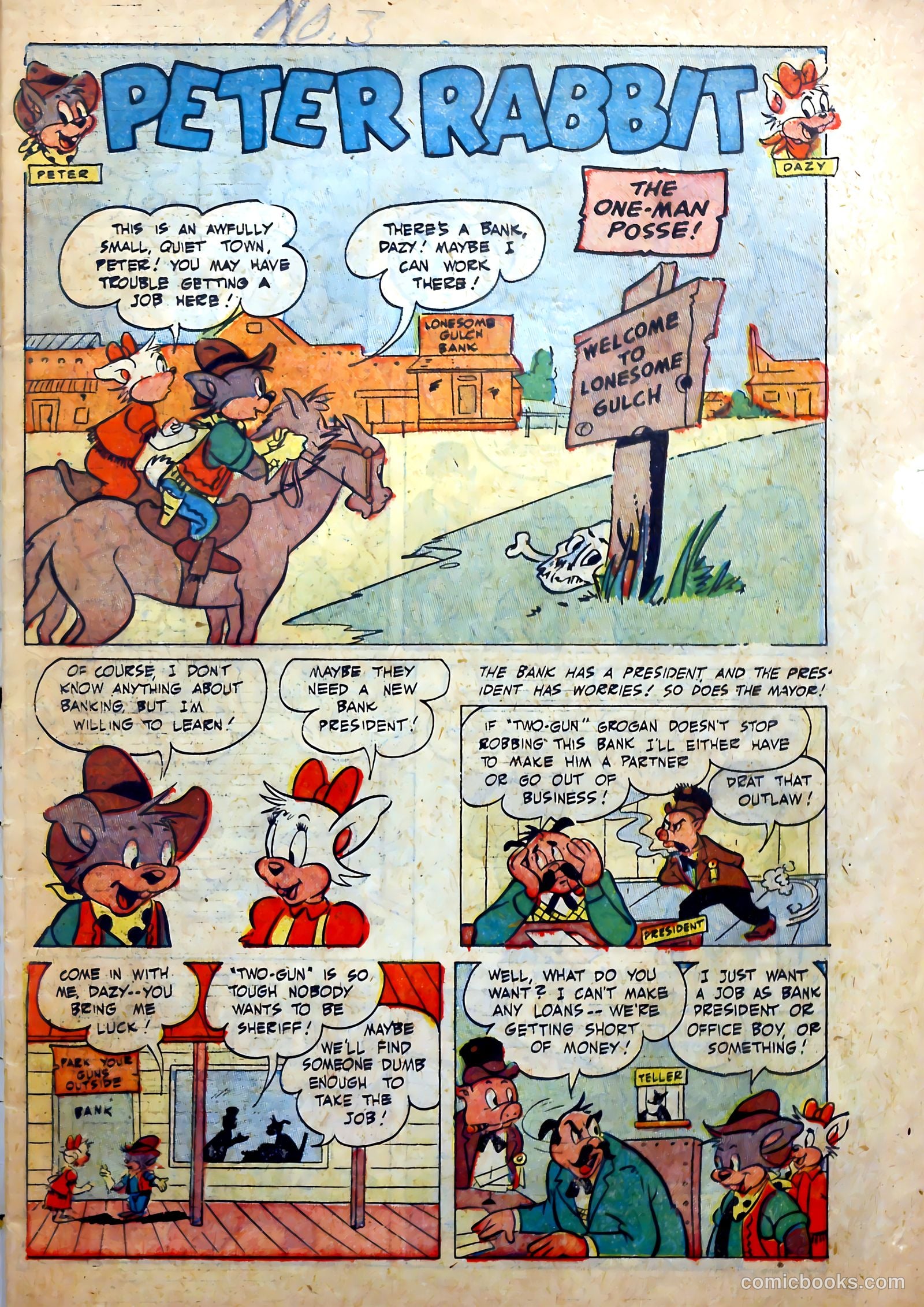Peter Rabbit #19 (1953) — page 3 of 37