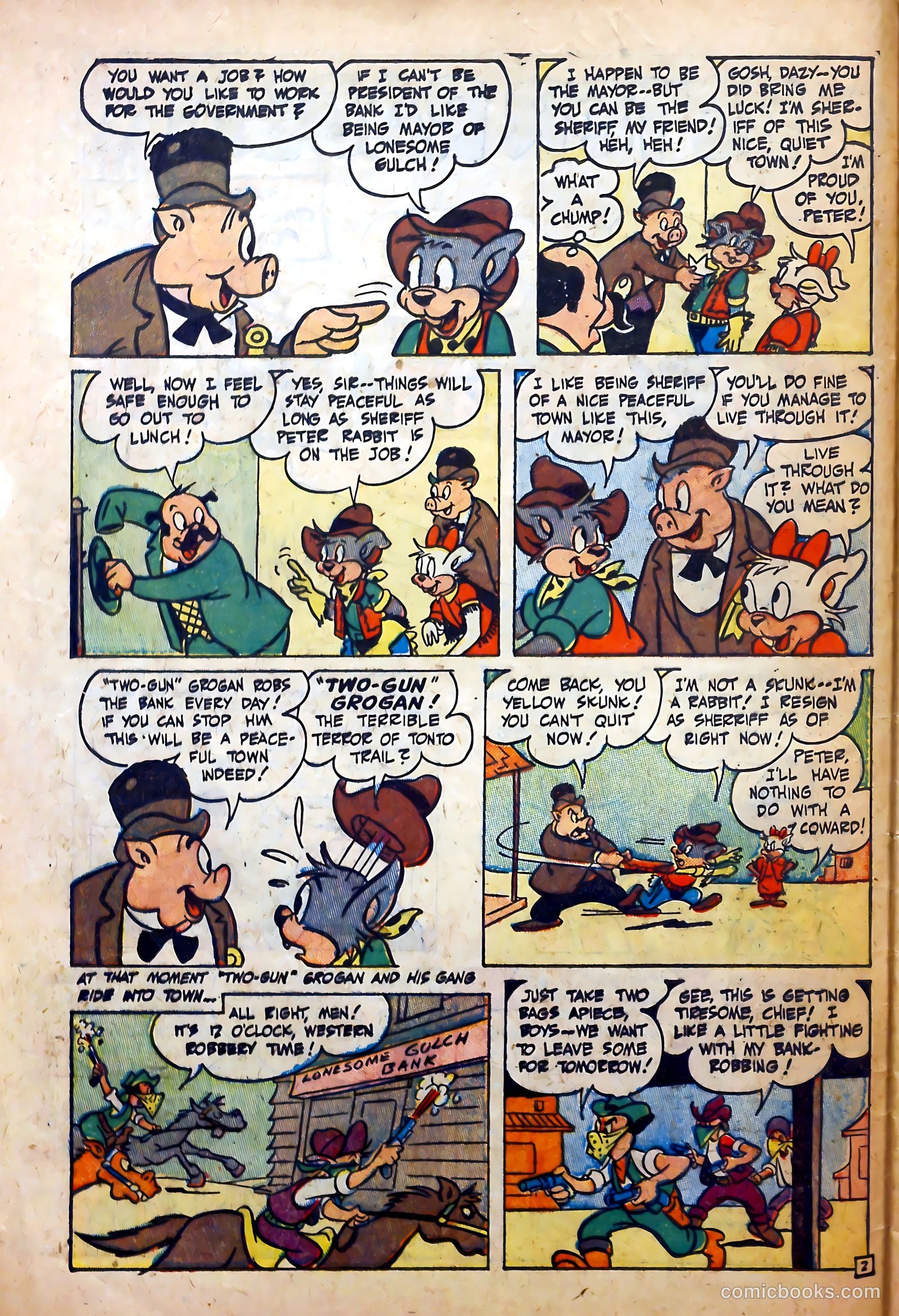 Peter Rabbit #19 (1953) — page 4 of 37