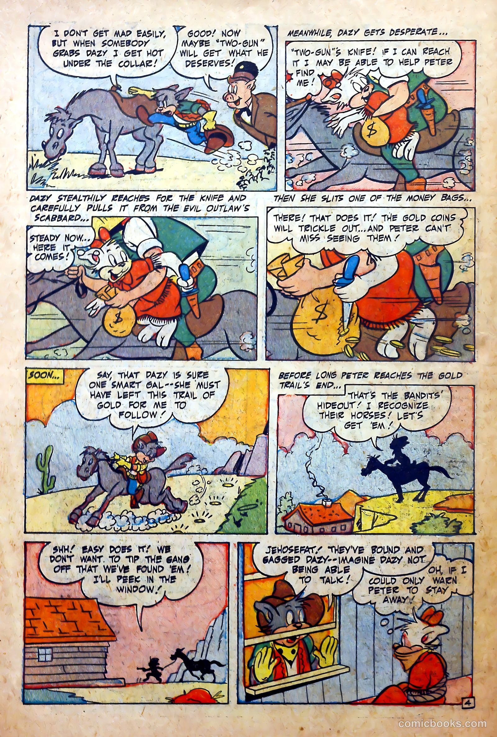 Peter Rabbit #19 (1953) — page 6 of 37