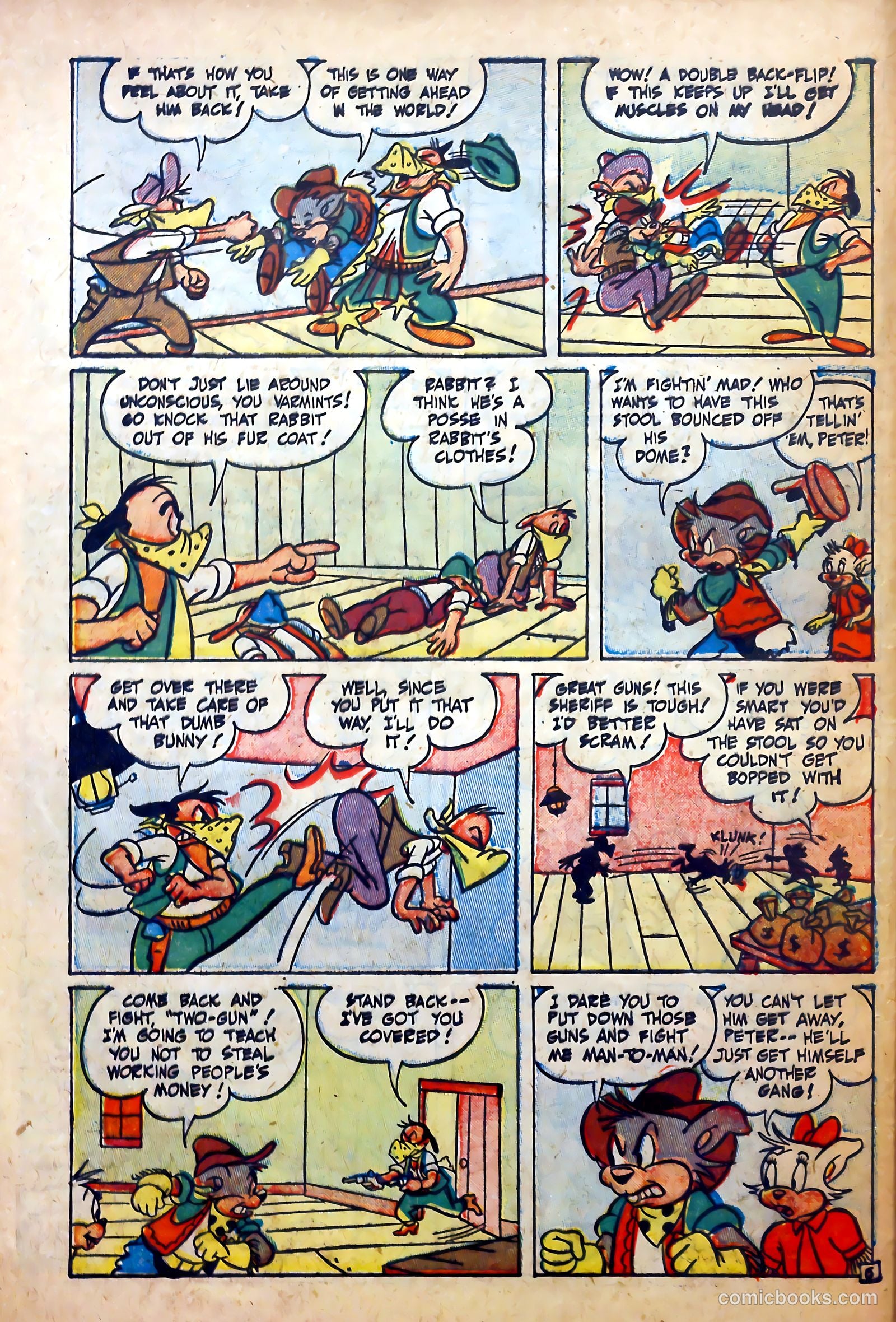 Peter Rabbit #19 (1953) — page 8 of 37