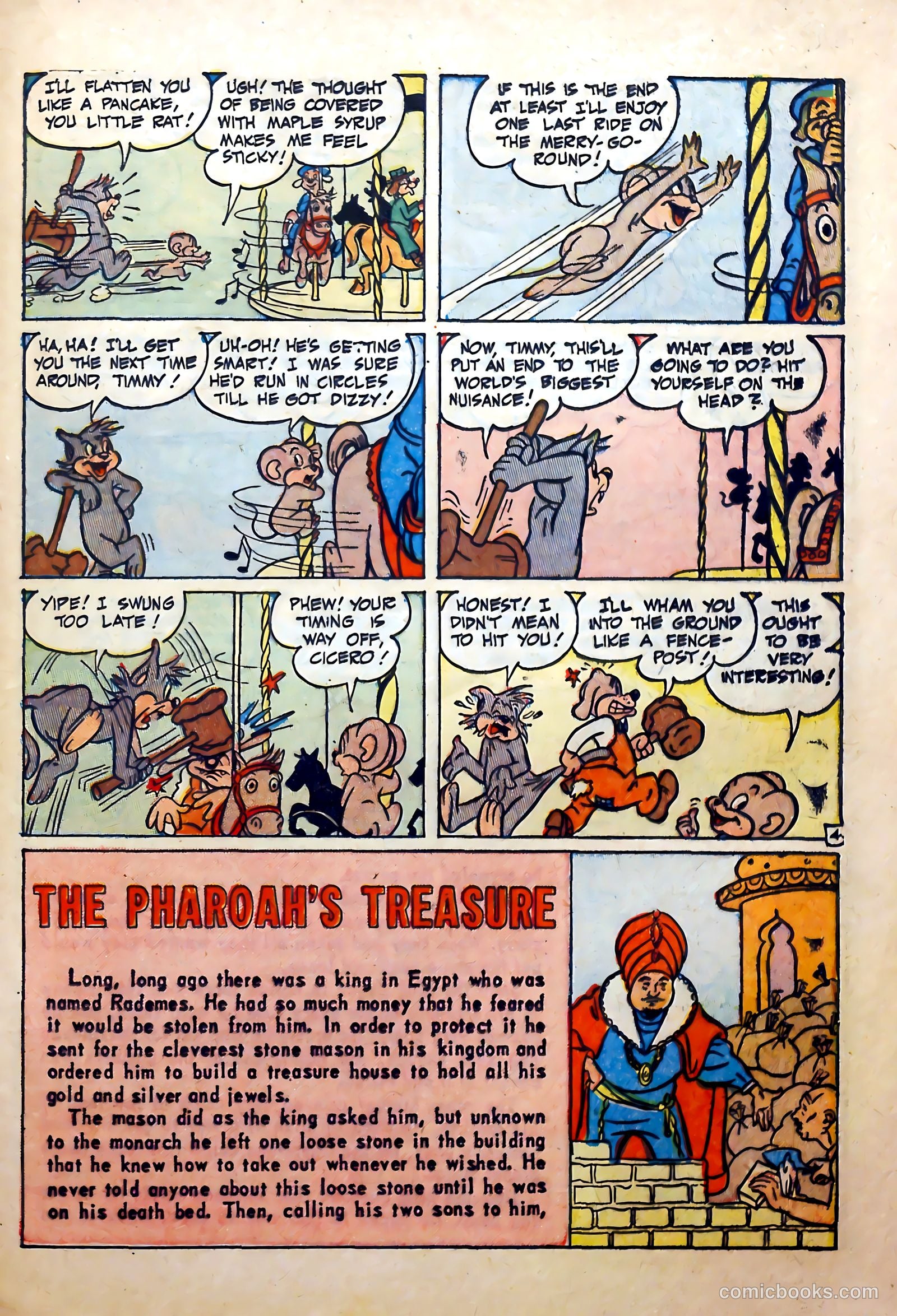 Peter Rabbit #19 (1953) — page 21 of 37