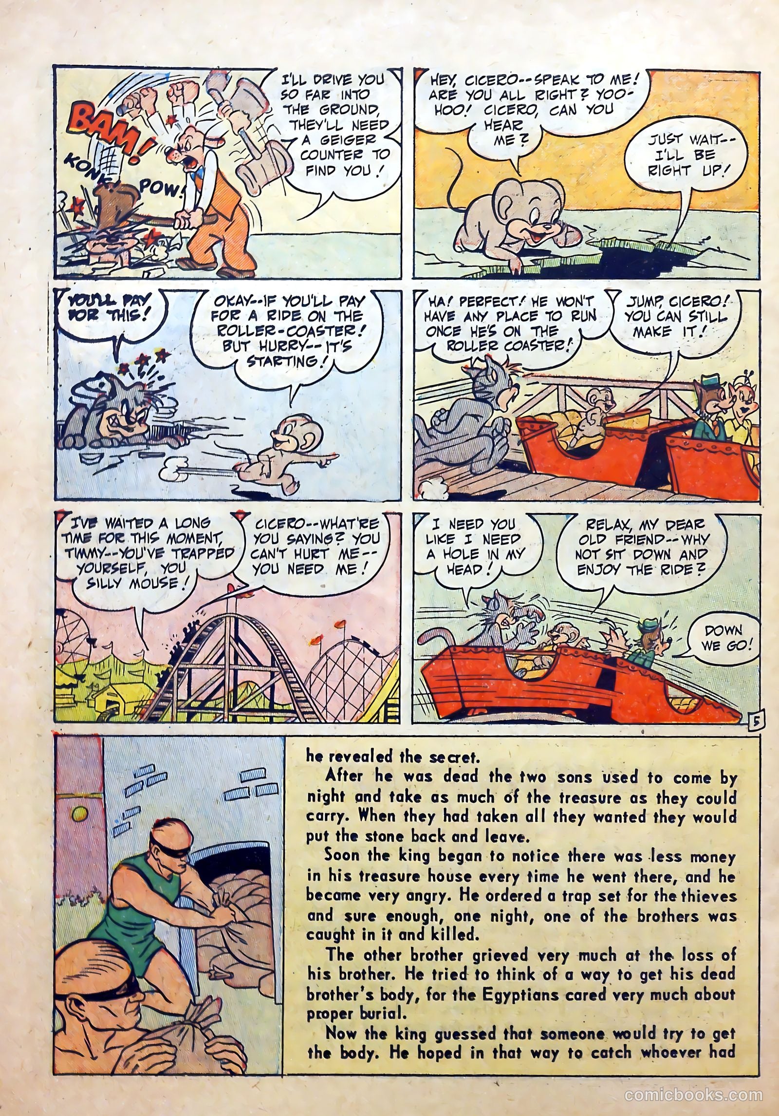 Peter Rabbit #19 (1953) — page 22 of 37