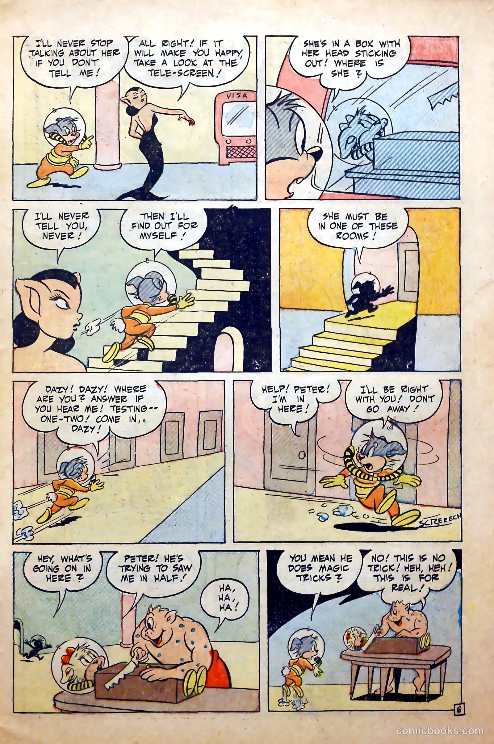 Peter Rabbit #19 (1953) — page 31 of 37