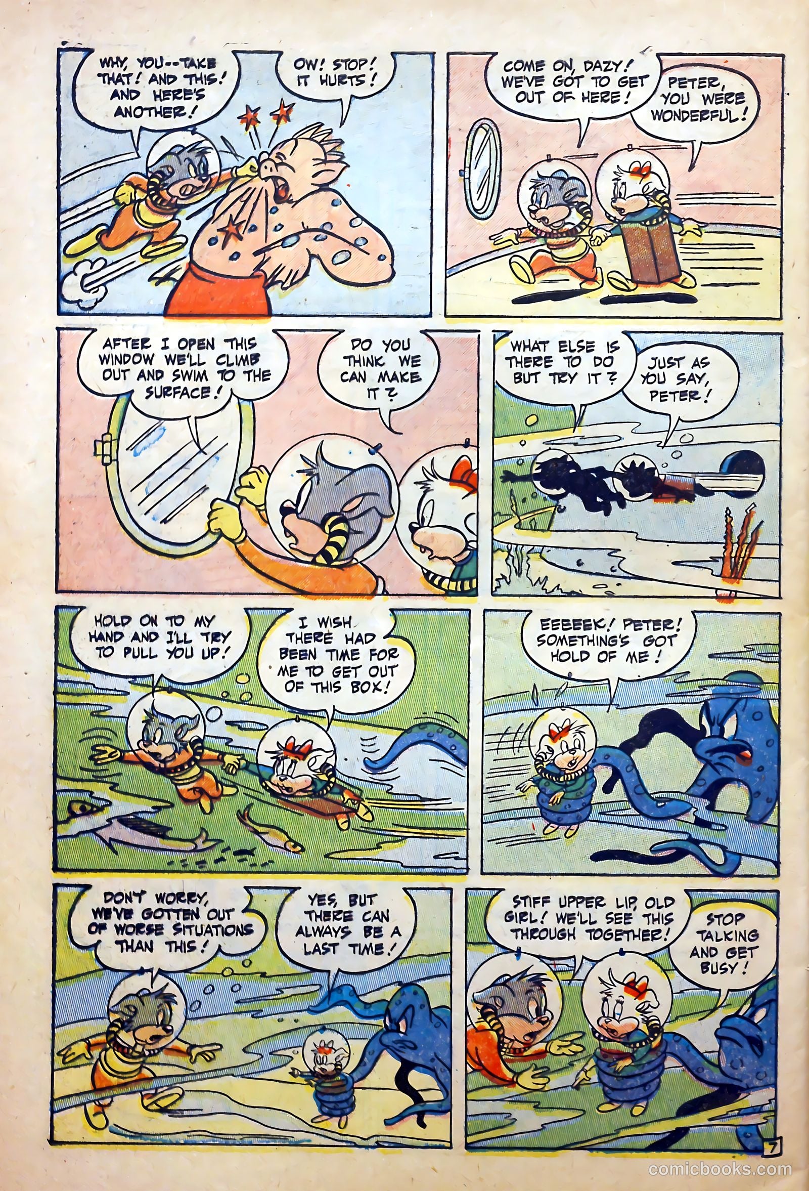 Peter Rabbit #19 (1953) — page 32 of 37