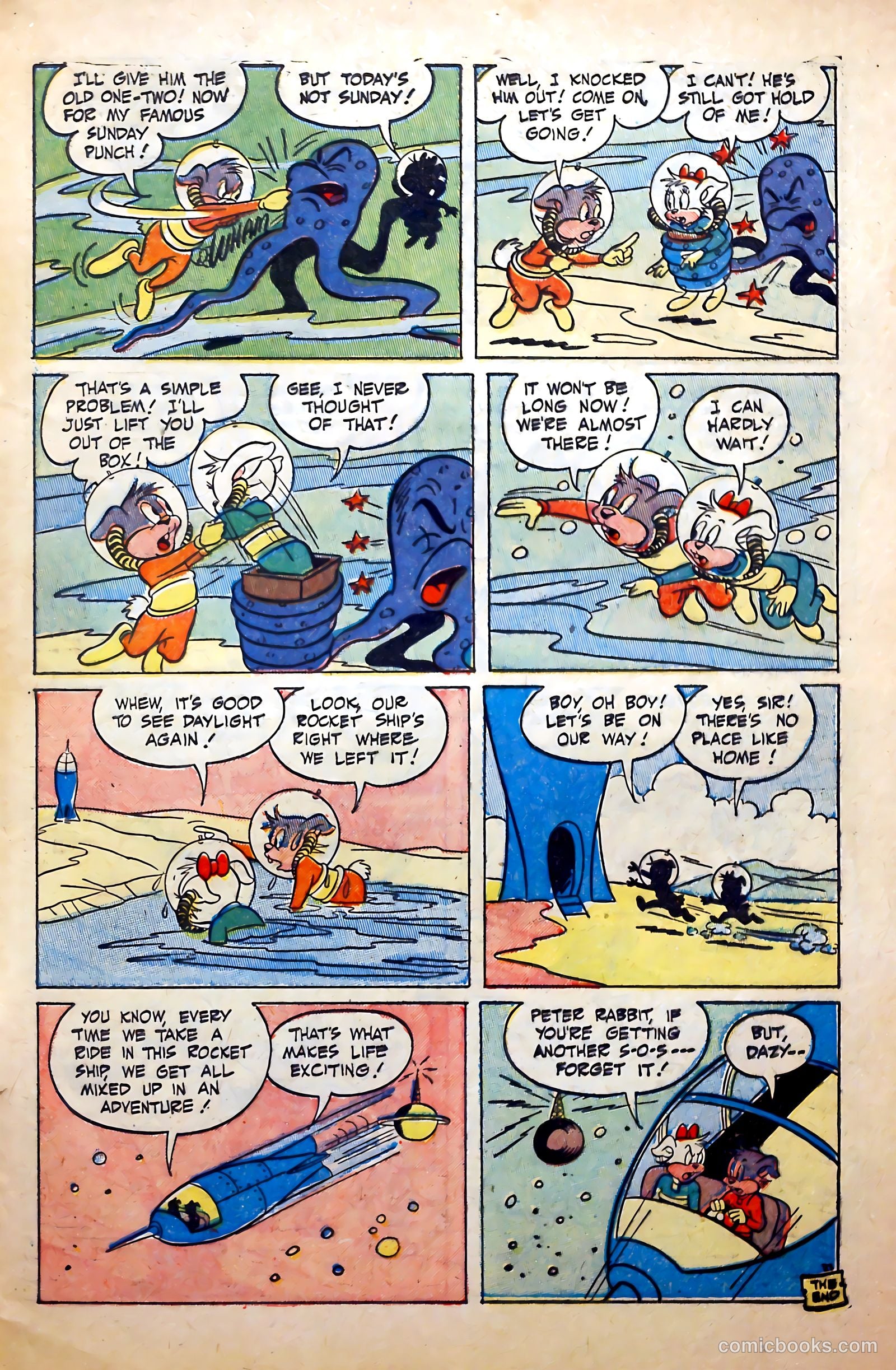 Peter Rabbit #19 (1953) — page 33 of 37
