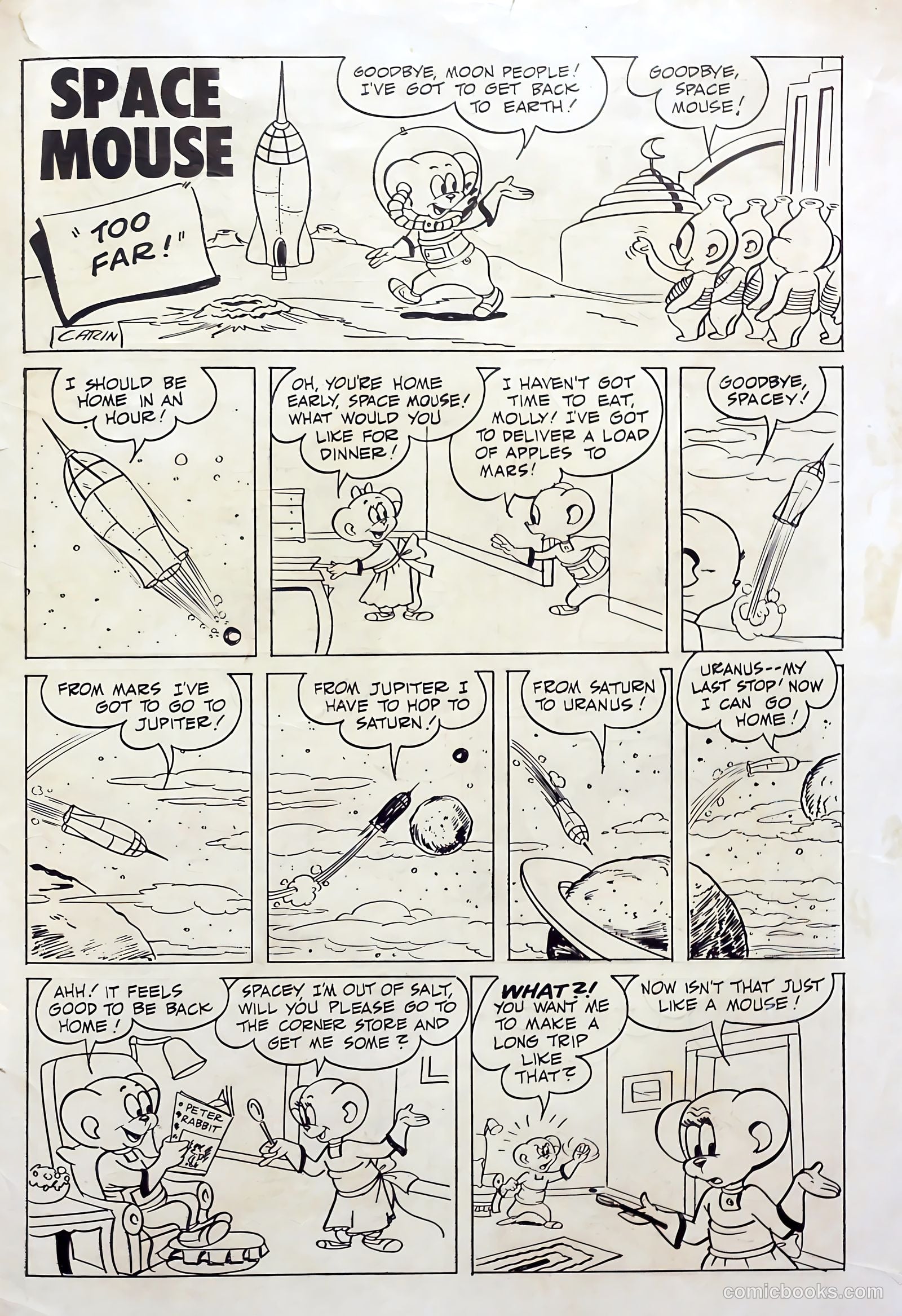 Peter Rabbit #19 (1953) — page 35 of 37