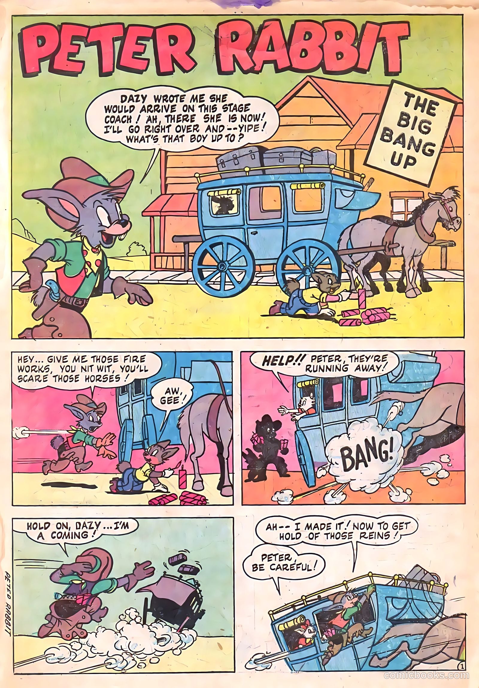Peter Rabbit #21 (1954) — page 3 of 36