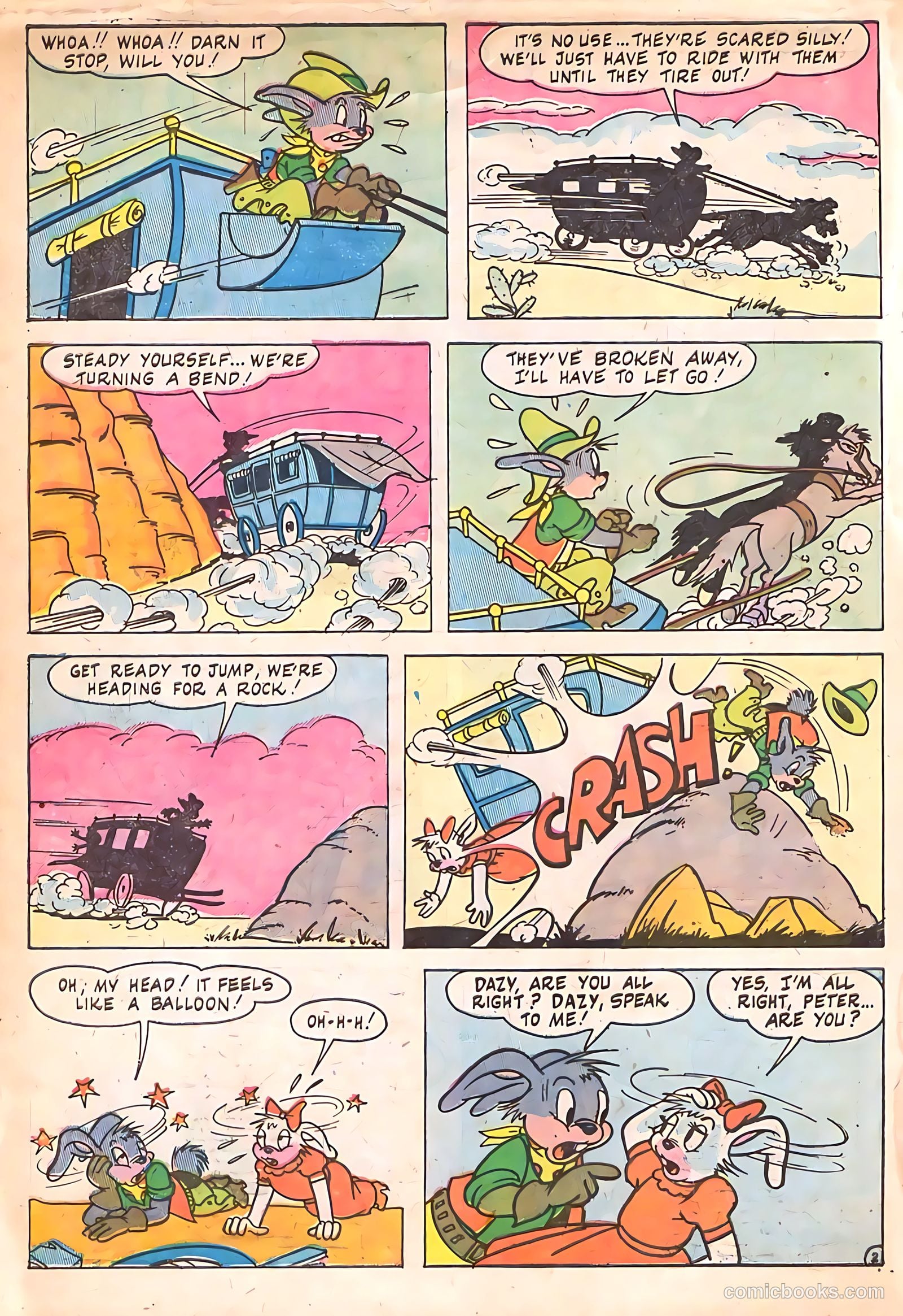 Peter Rabbit #21 (1954) — page 4 of 36