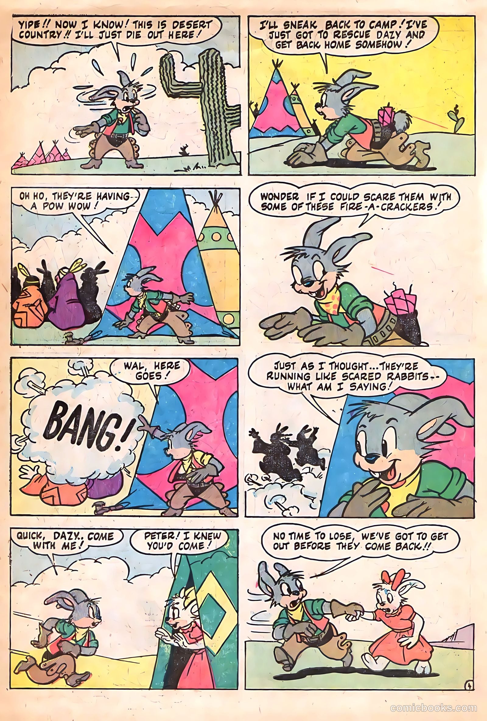 Peter Rabbit #21 (1954) — page 6 of 36