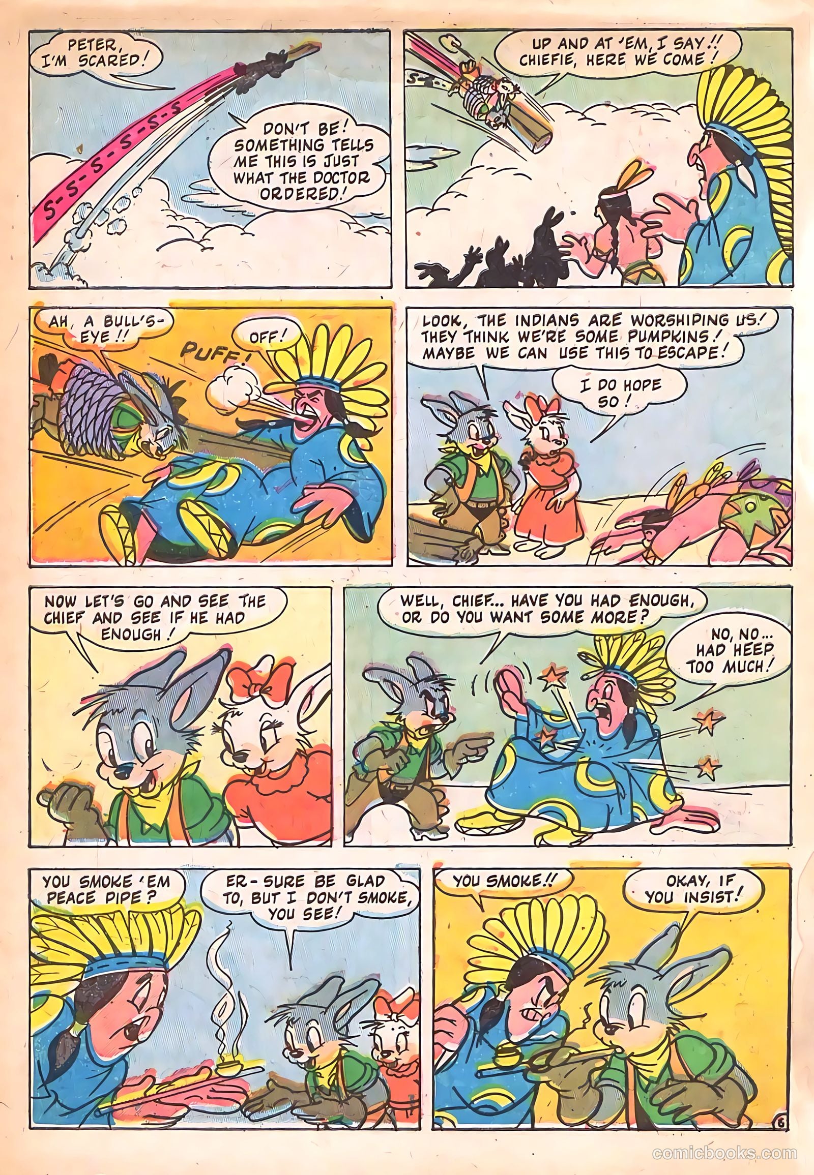 Peter Rabbit #21 (1954) — page 8 of 36