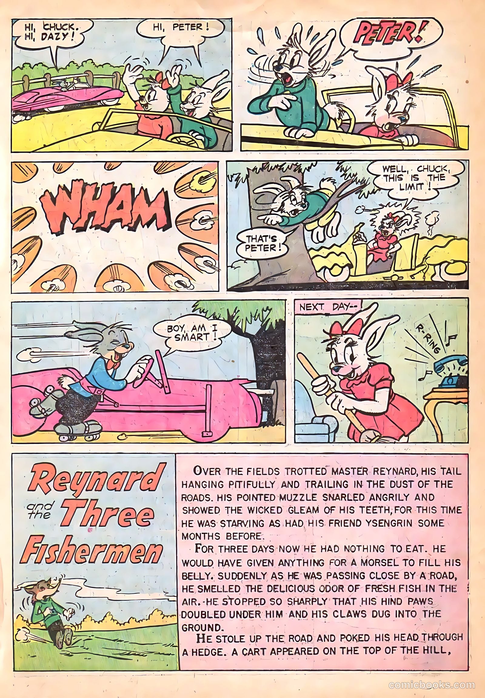 Peter Rabbit #21 (1954) — page 15 of 36