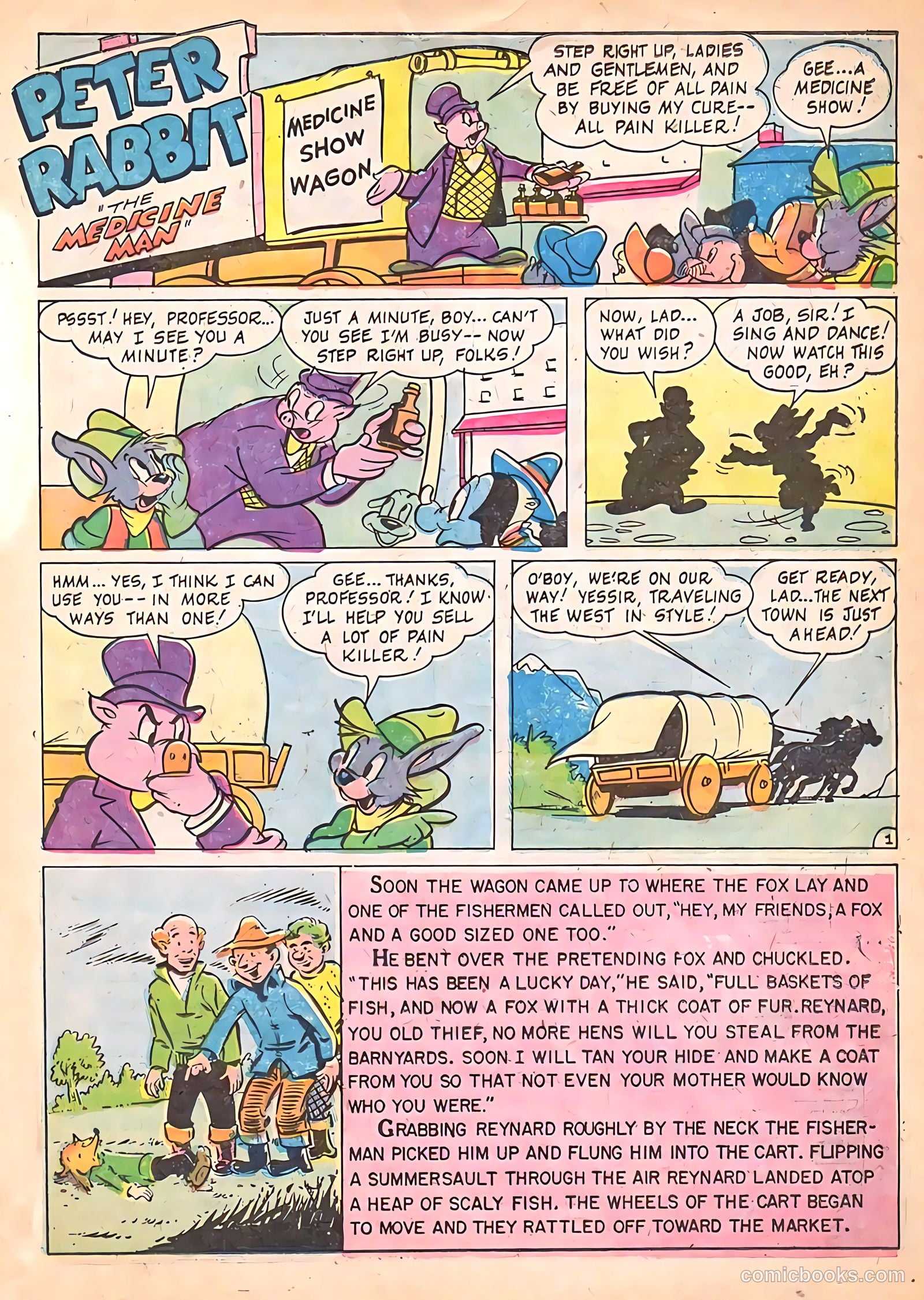 Peter Rabbit #21 (1954) — page 17 of 36
