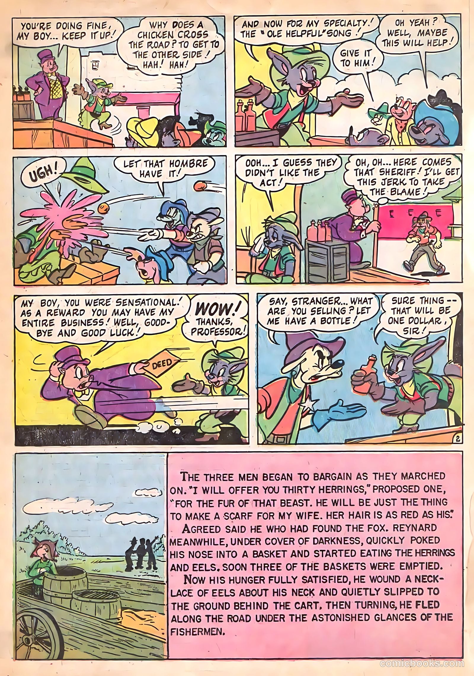 Peter Rabbit #21 (1954) — page 18 of 36